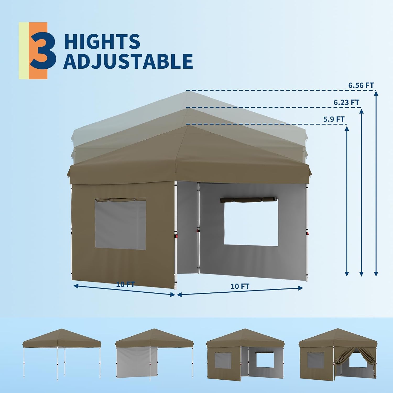 Qeetex WWJ-PHO-10SEVVHP Canopies-Sl - View #2