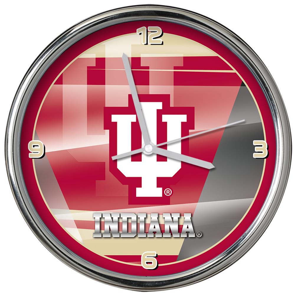 The Memory Company COL-IN-2655 Indiana Hoosiers Analog Round Wall Classic