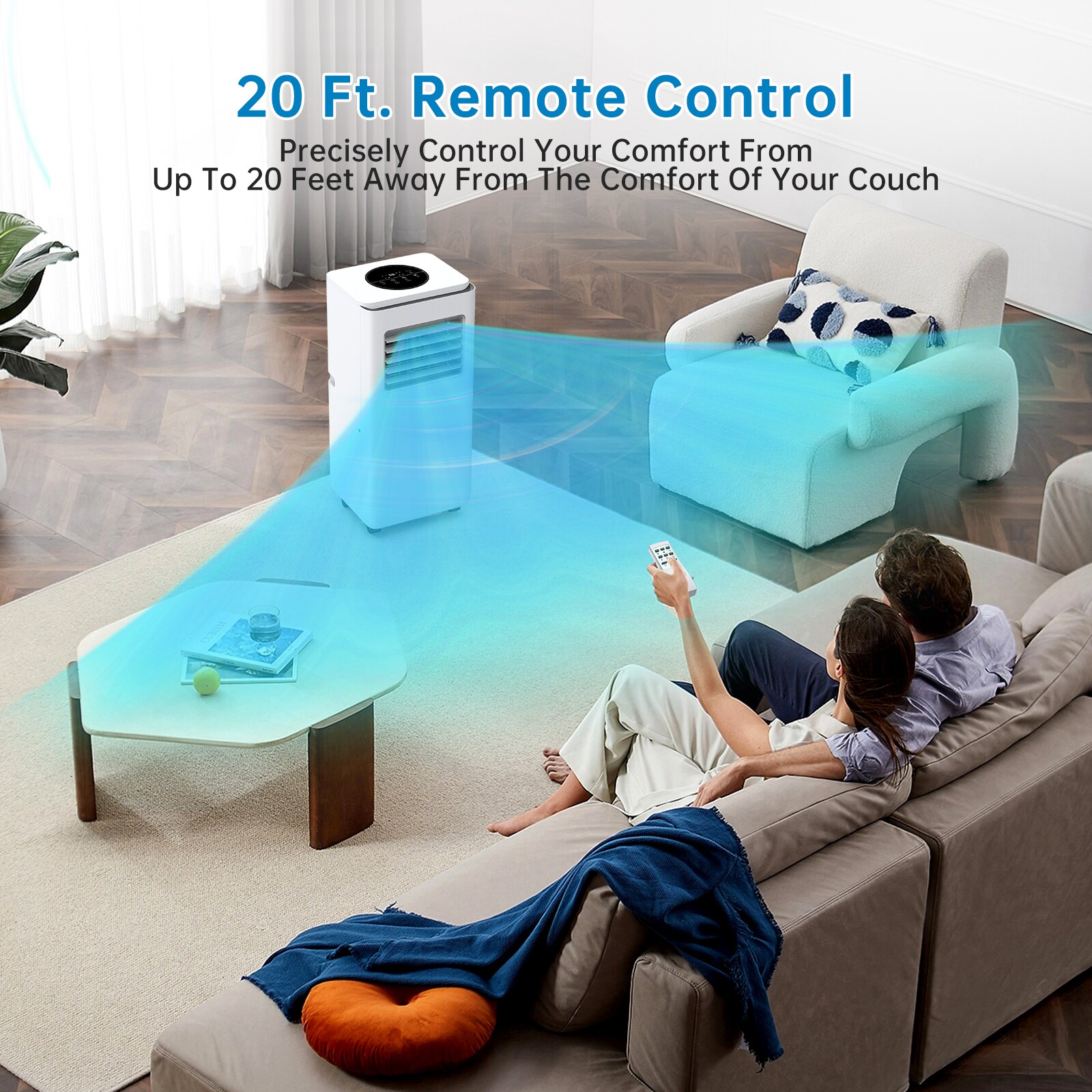 Der Rose LMXPHO-10G2-0822TS7T Portable-Air-Conditioners - View #4