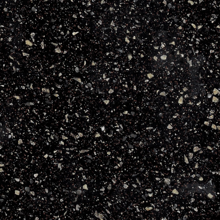 Formica Solid Surfacing 650 Ebony Mosaic 650 Black Kitchen Countertop SAMPLE