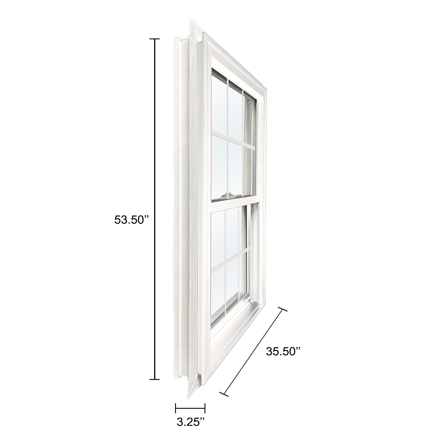 United Window & Door 59DH3654L3GF Double-Hung-Windows - View #12