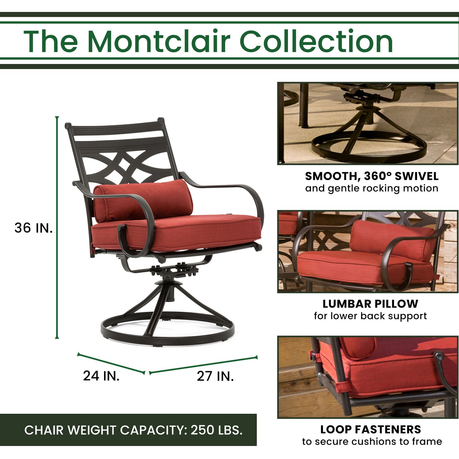 Hanover MCLRDN9PCSW8-SU-C Patio-Dining-Sets - View #6