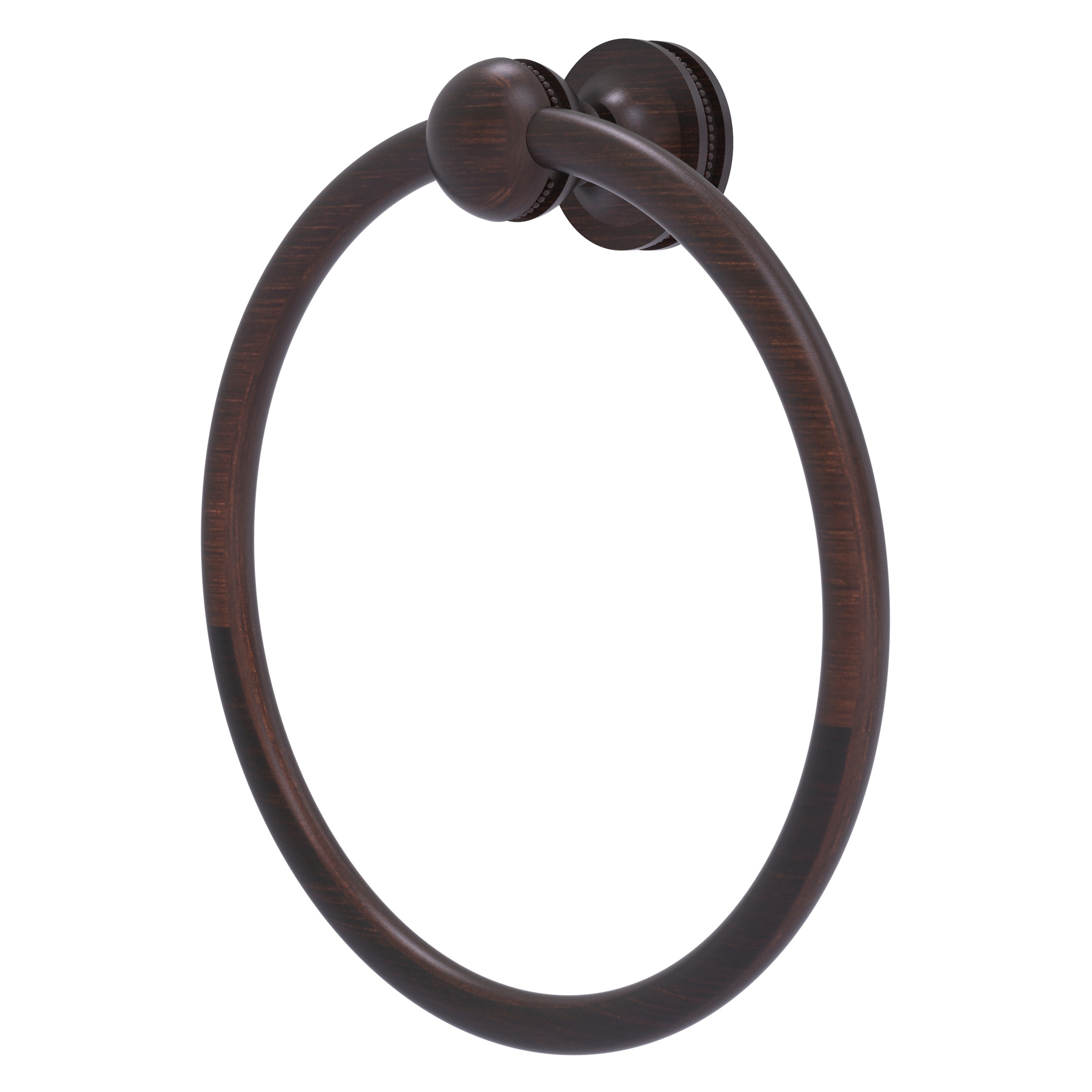 Allied Brass MA-16-VB Mambo Venetian Bronze Wall mount Single Towel Ring