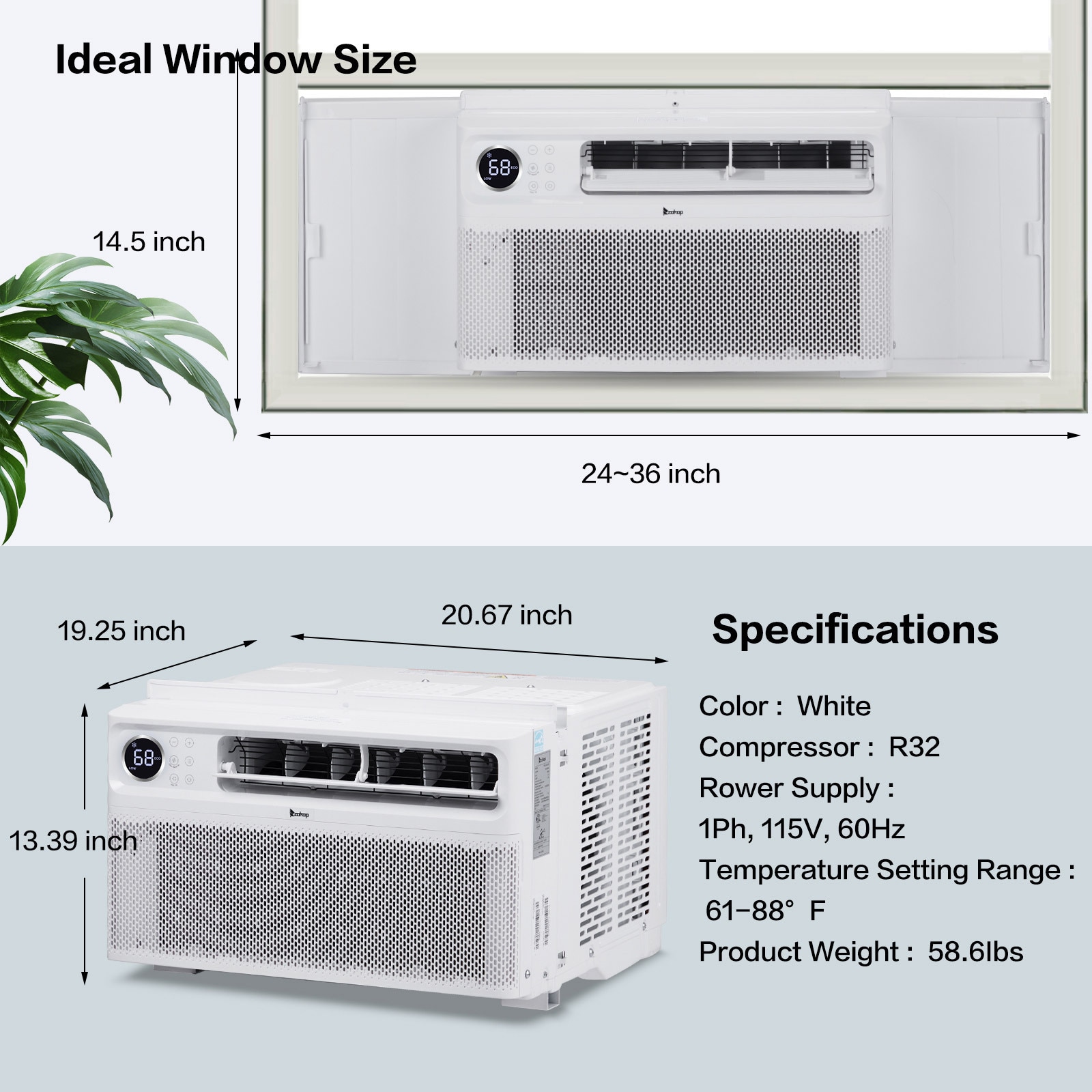 Winado LO1G46000634 Window-Air-Conditioners - View #5