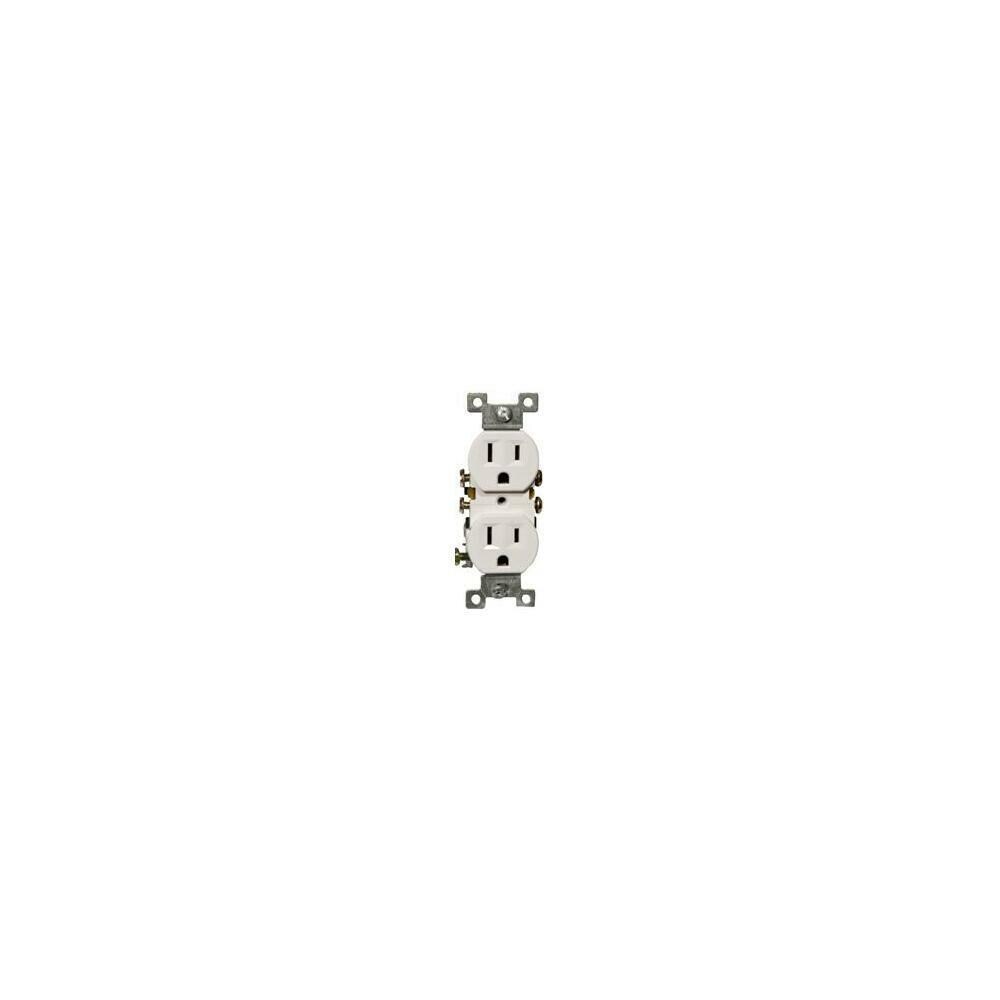  ZX9MSPR2311 Standard Duplex Receptacle White 15A-125V