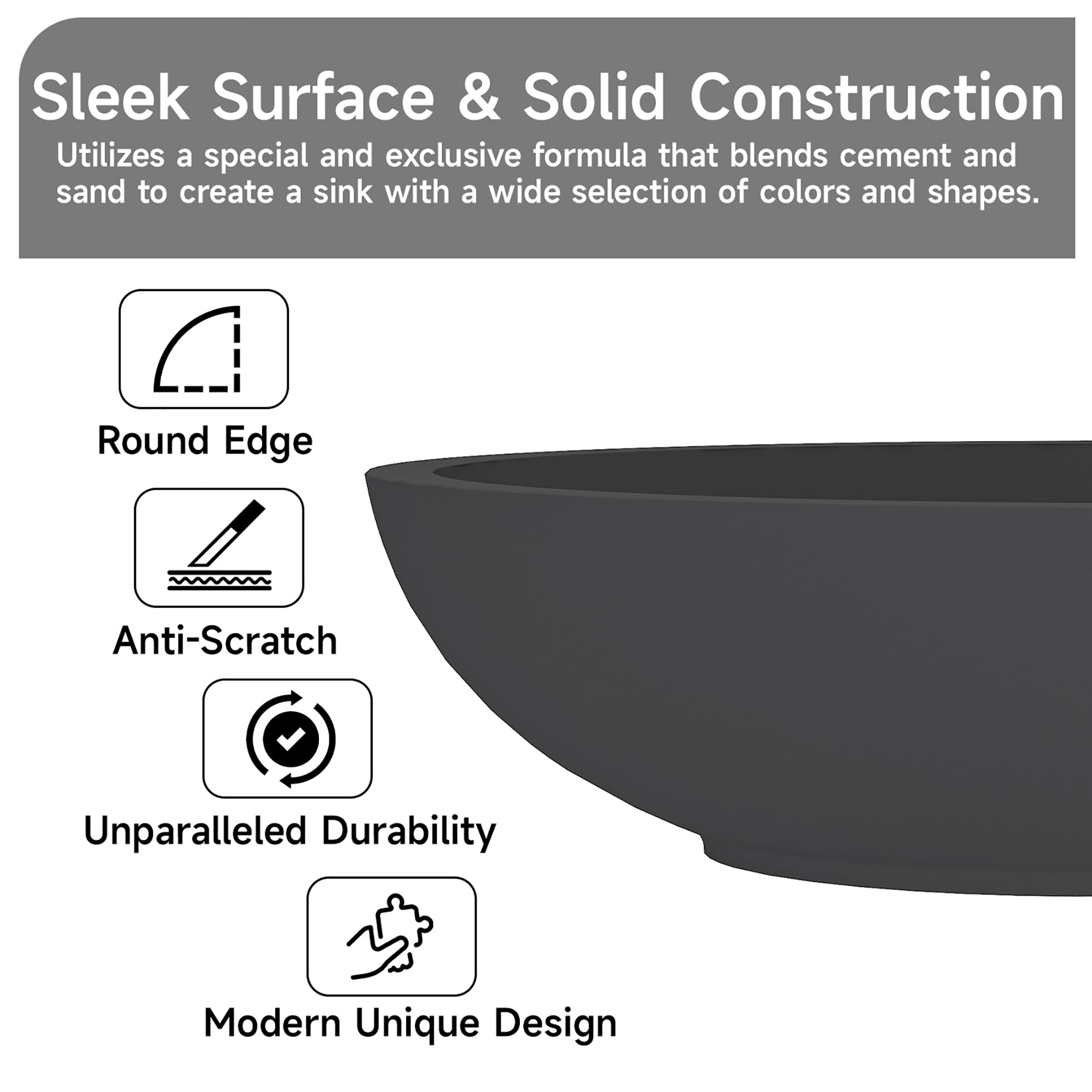 CASAINC SLH-LU3319R1 Bath-Sink - View #7