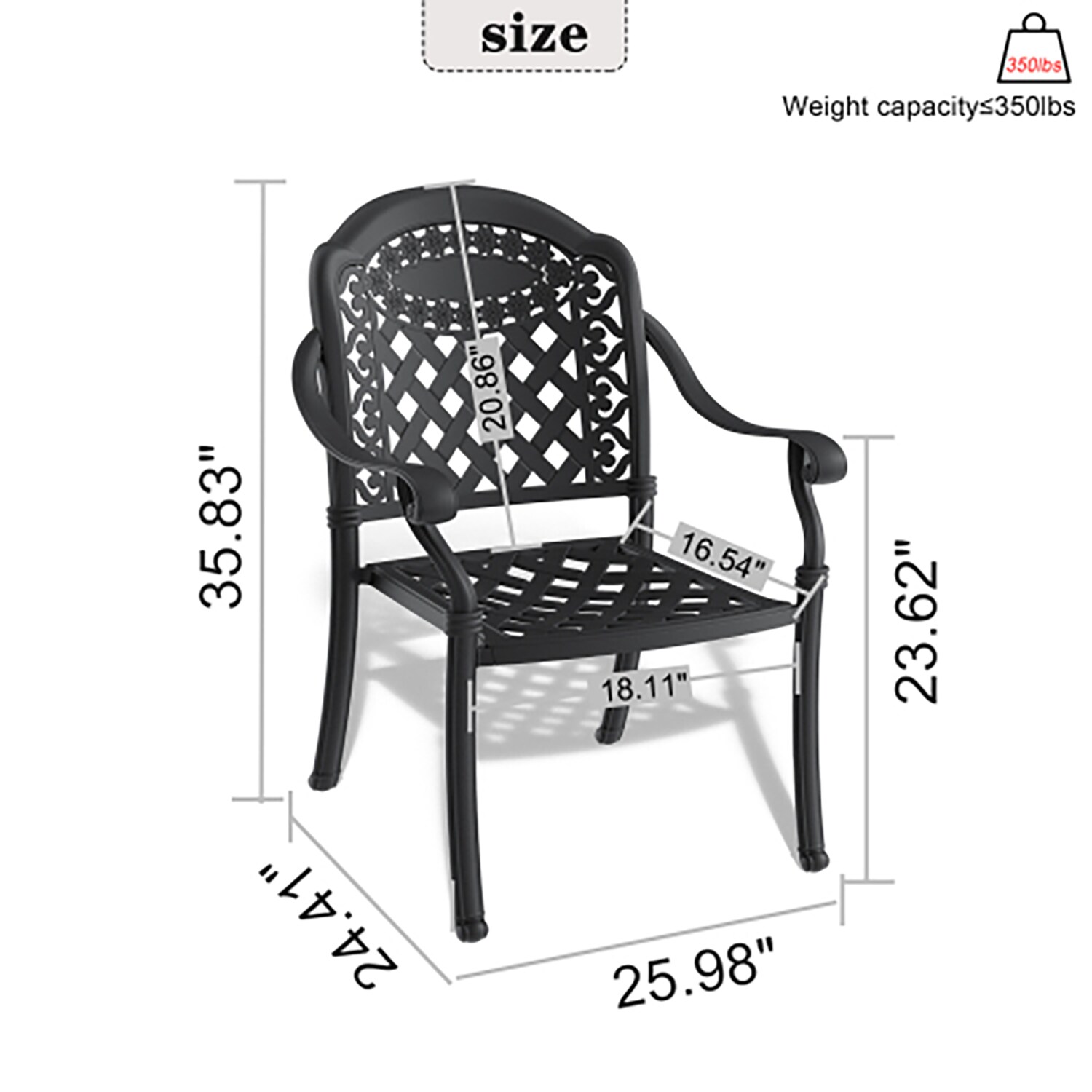 GZMR GM-DH-66003 Patio-Chairs - View #9