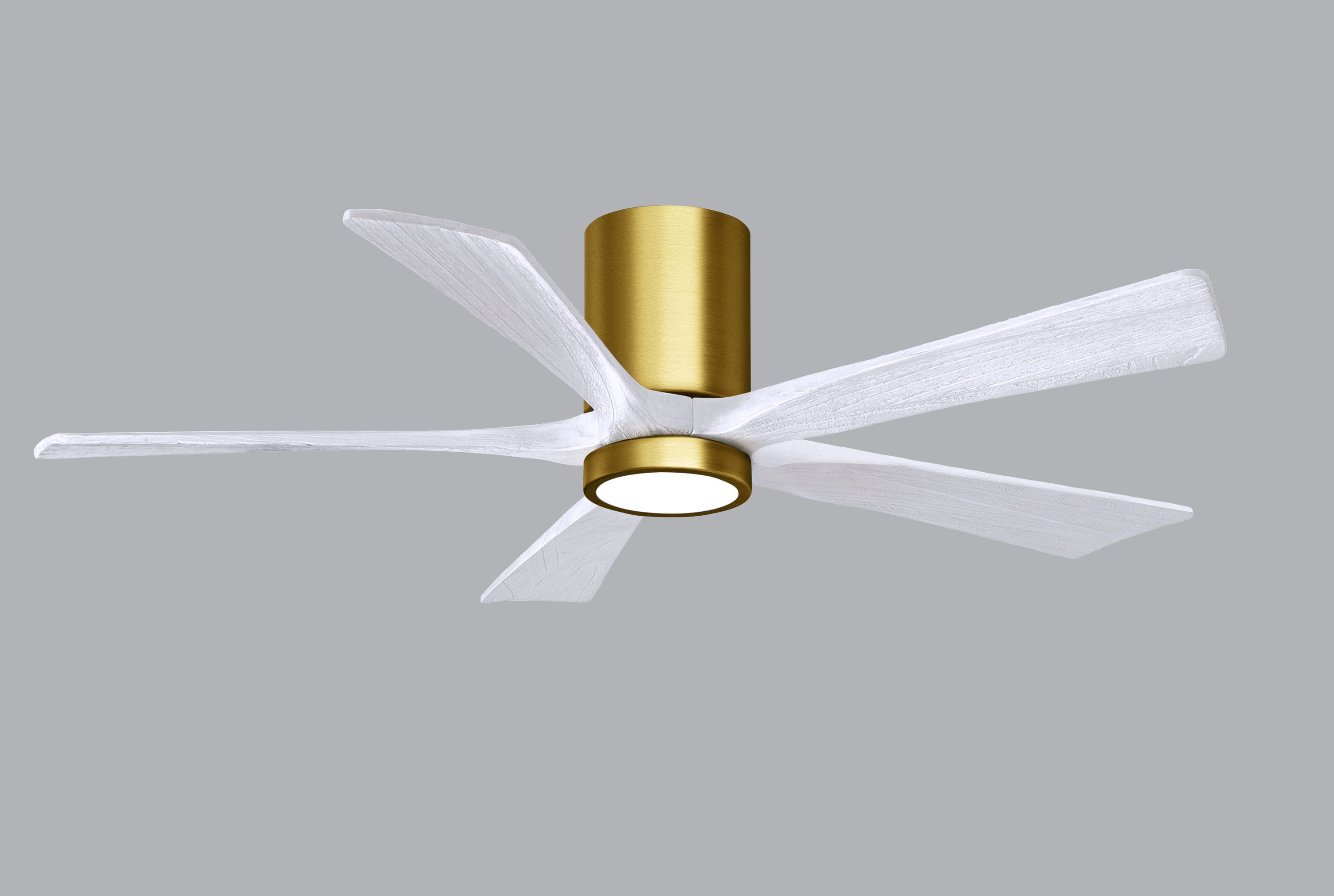 Matthews Fan Company IR5HLK-BRBR-MWH-52 Ceiling-Fans - View #2