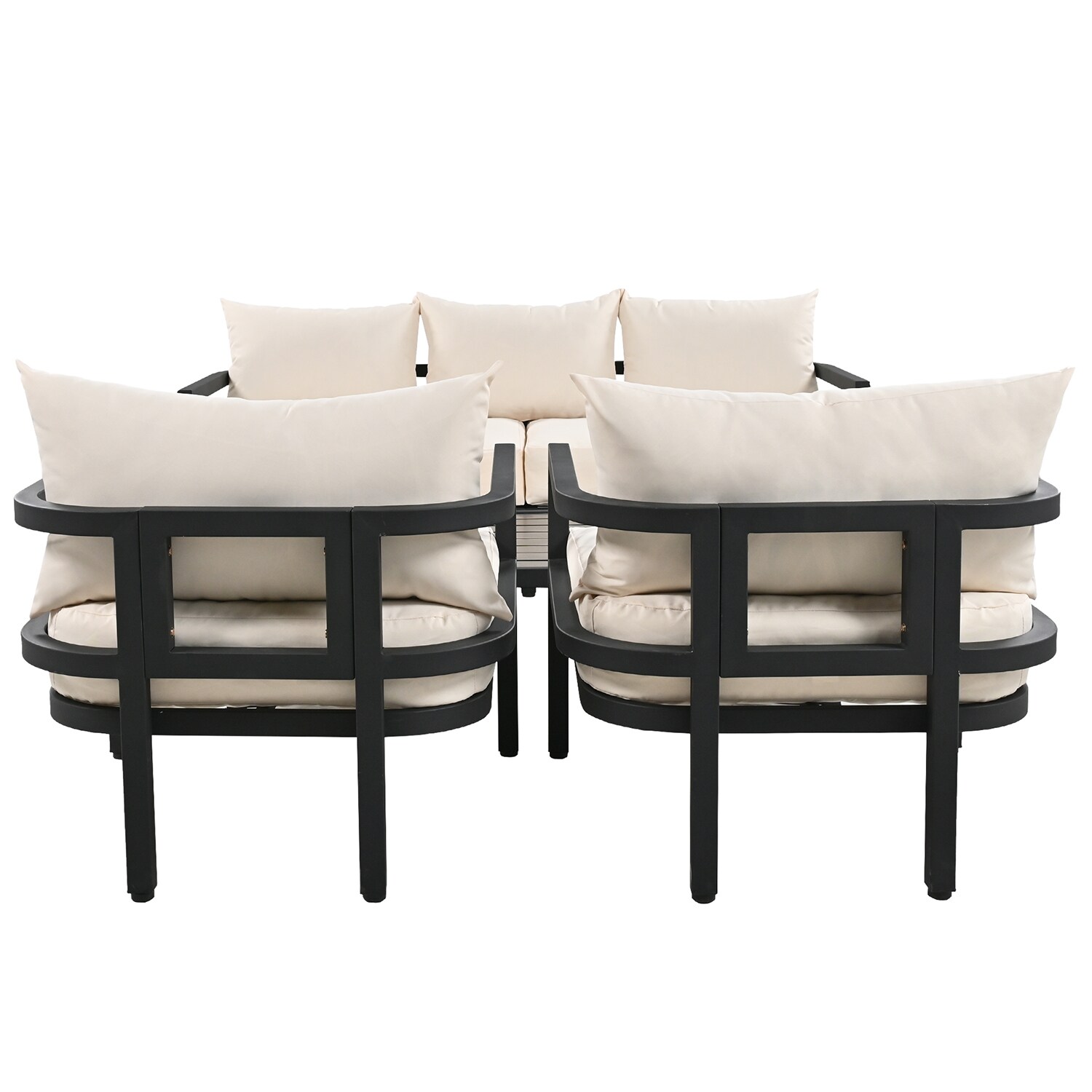 SINOFURN SYA020345BG Patio-Conversation-Sets - View #3