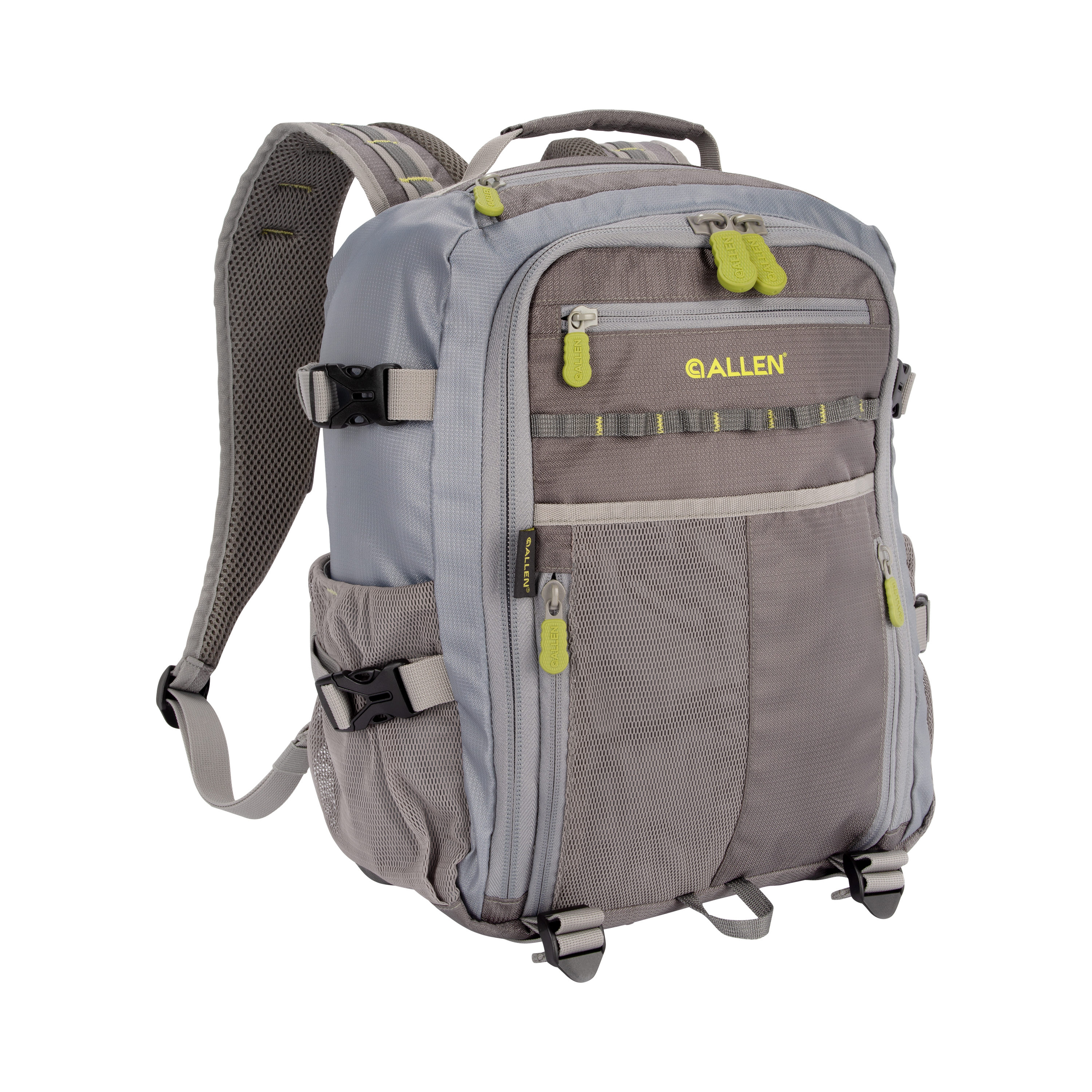 Allen Company Chatfield Gray Fishing Backpack with Customizable