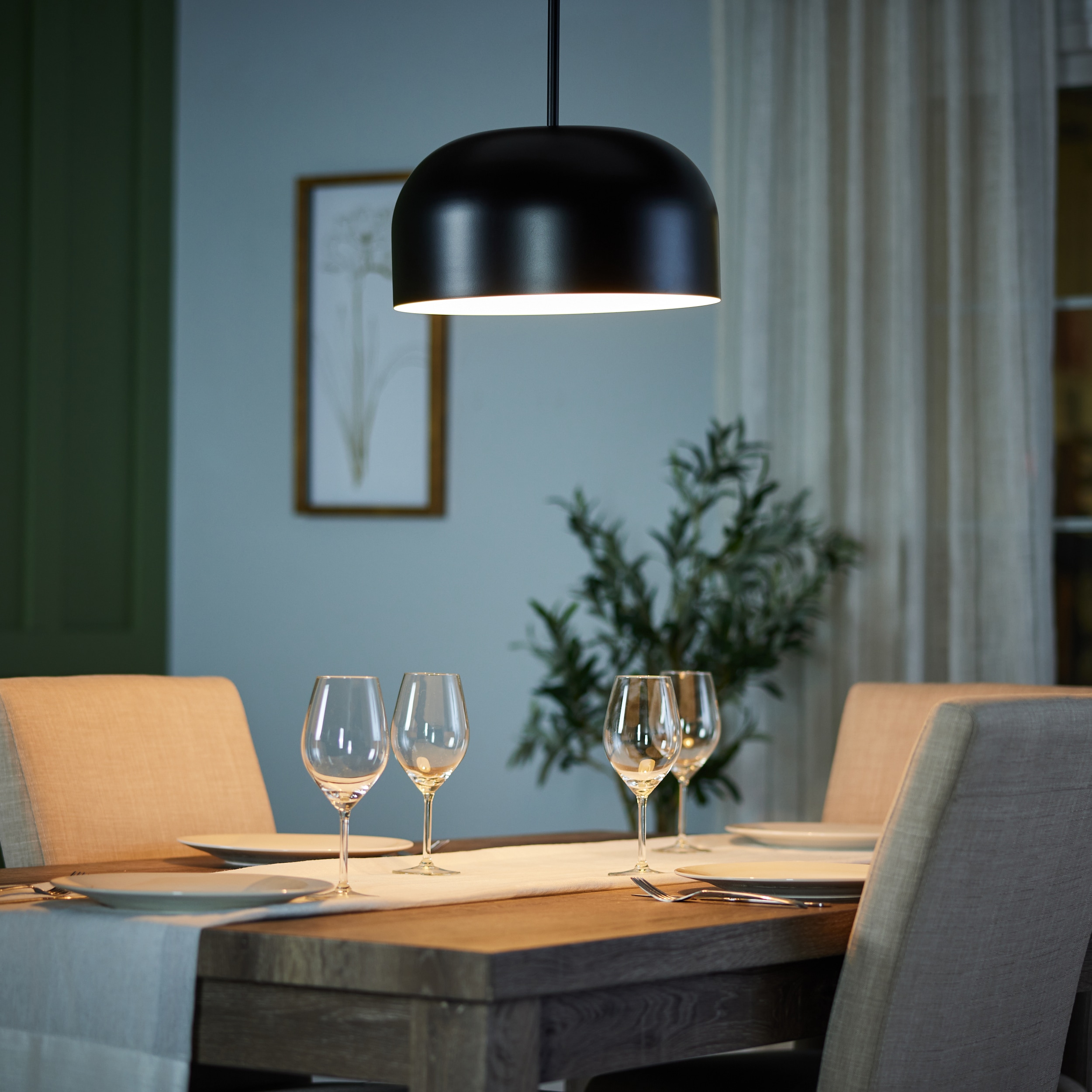 allen + roth LW1465-BK-CV Pendant-Lights - View #7