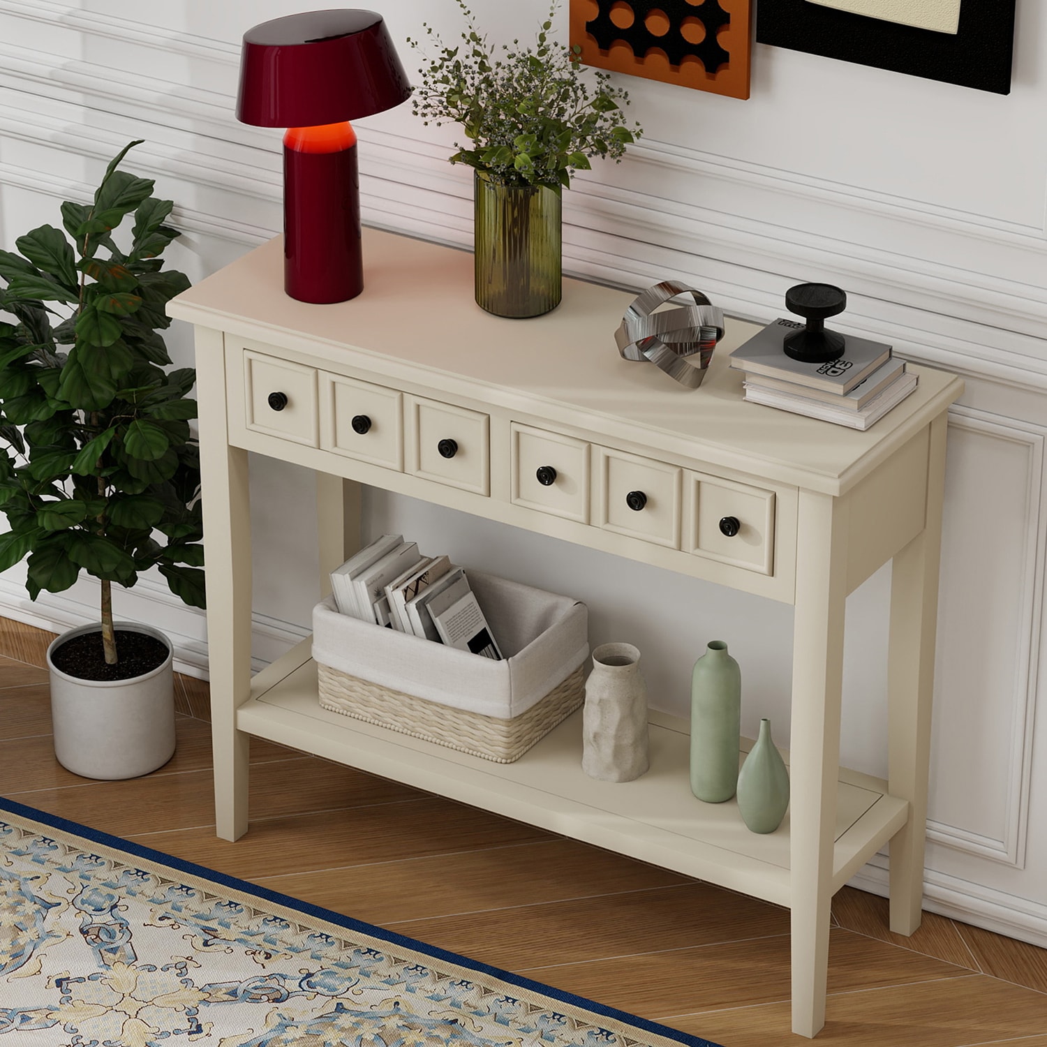 Mondawe MO-TR012WK Console-Sofa-Tables - View #2