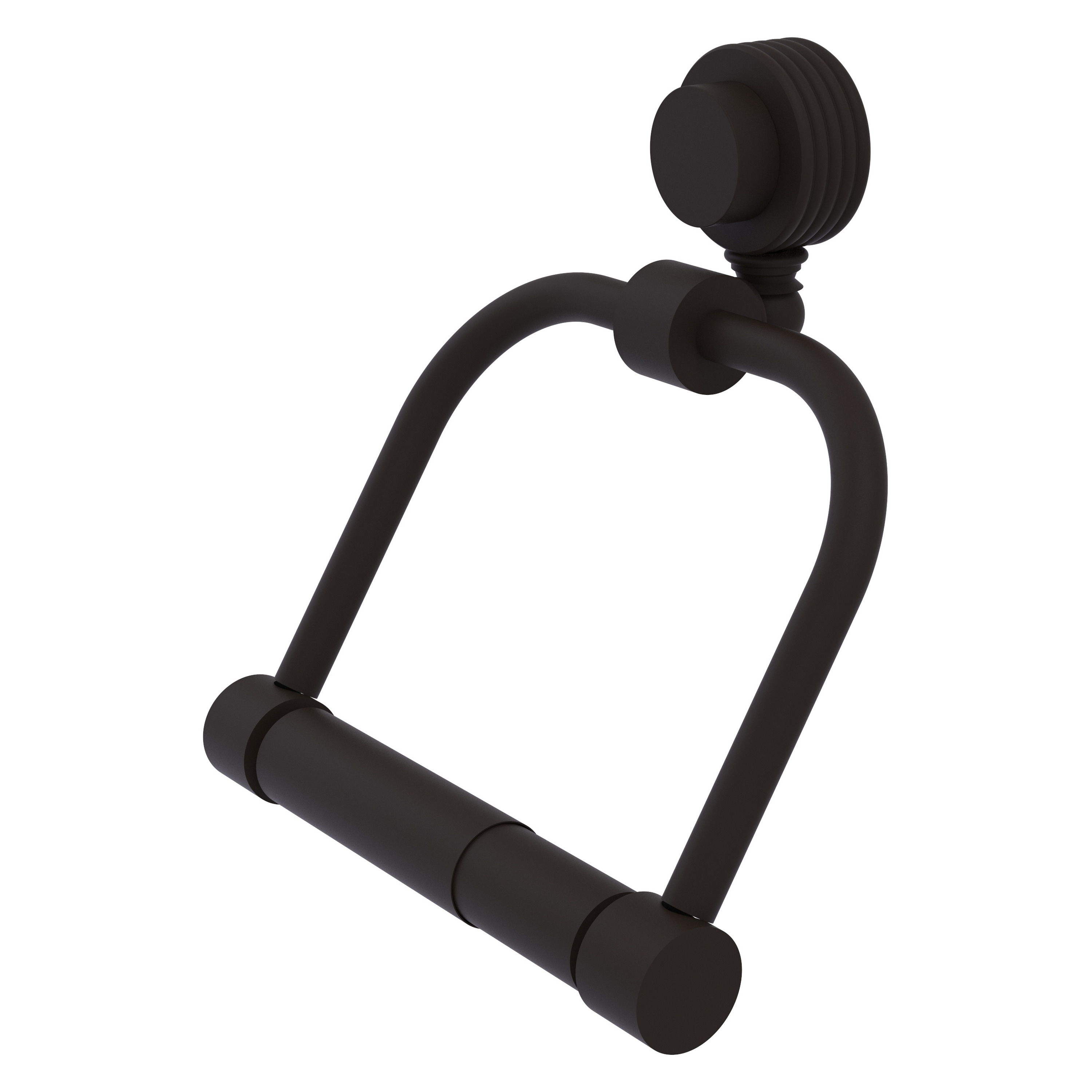 Allied Brass 424G-ORB Venus Oil-rubbed Bronze Wall mount Double post Toilet Paper Holder 1 -Rolls with Storage