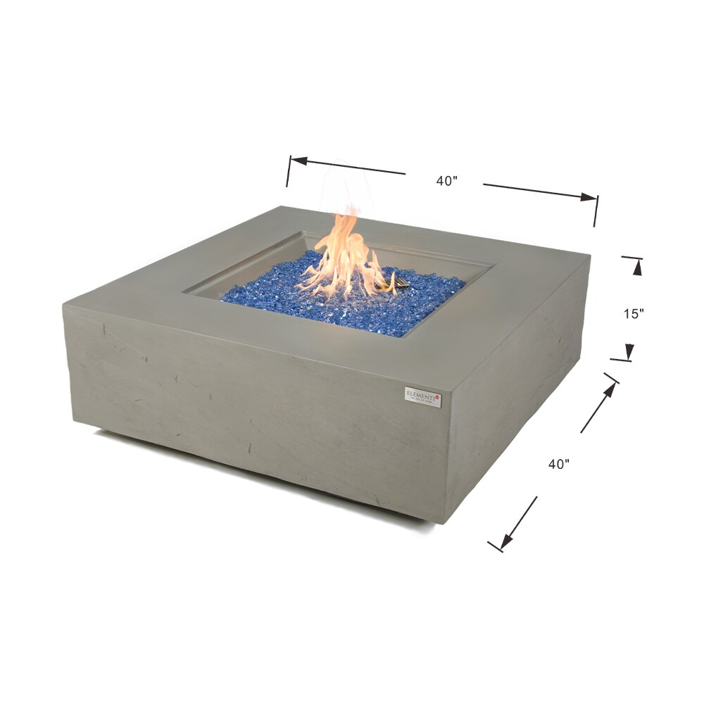 Elementi OFG411SG-NG-1 Outdoor-Gas-Firepits - View #3