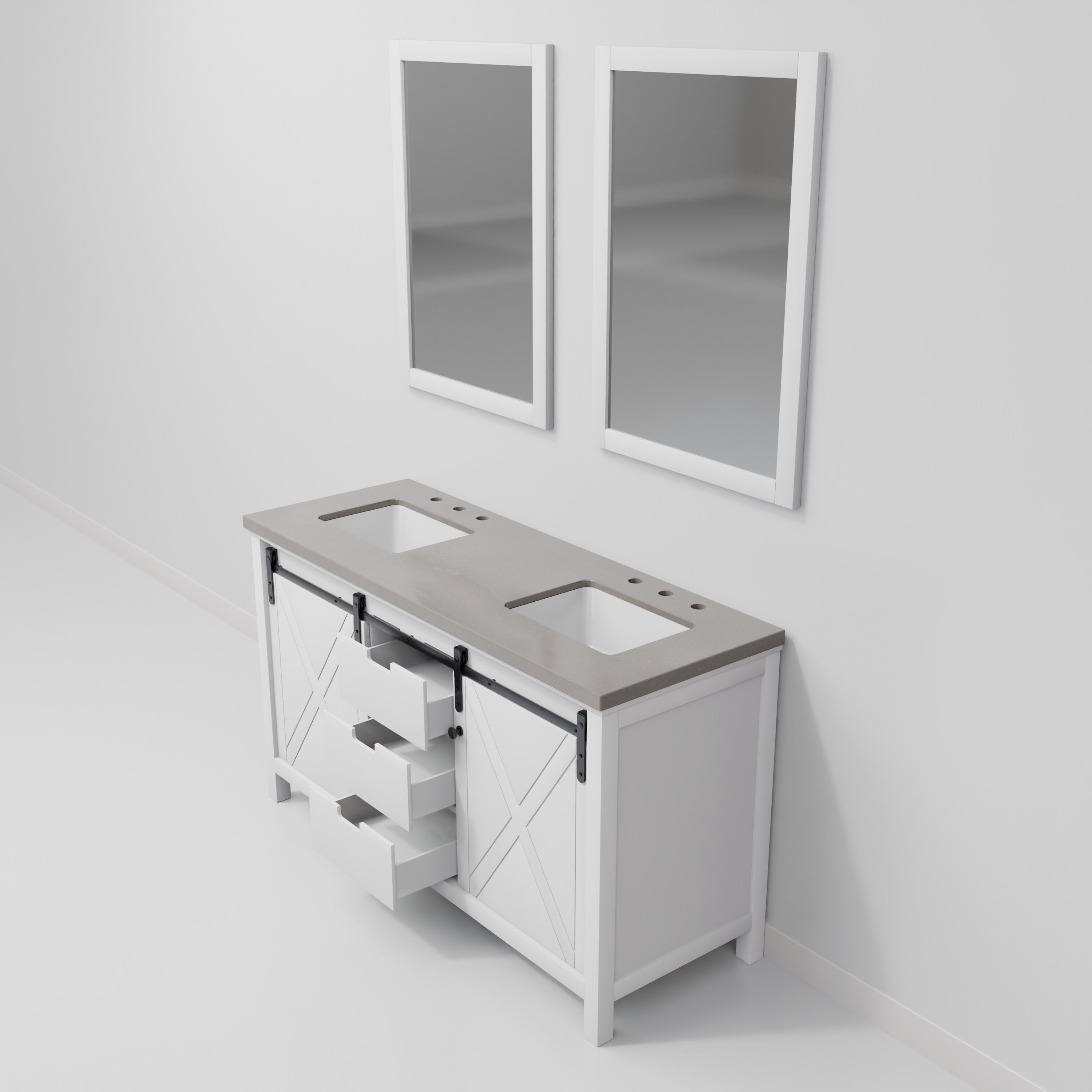 Lexora LM342260DAASM24 Bath-Vanity-Combo - View #7