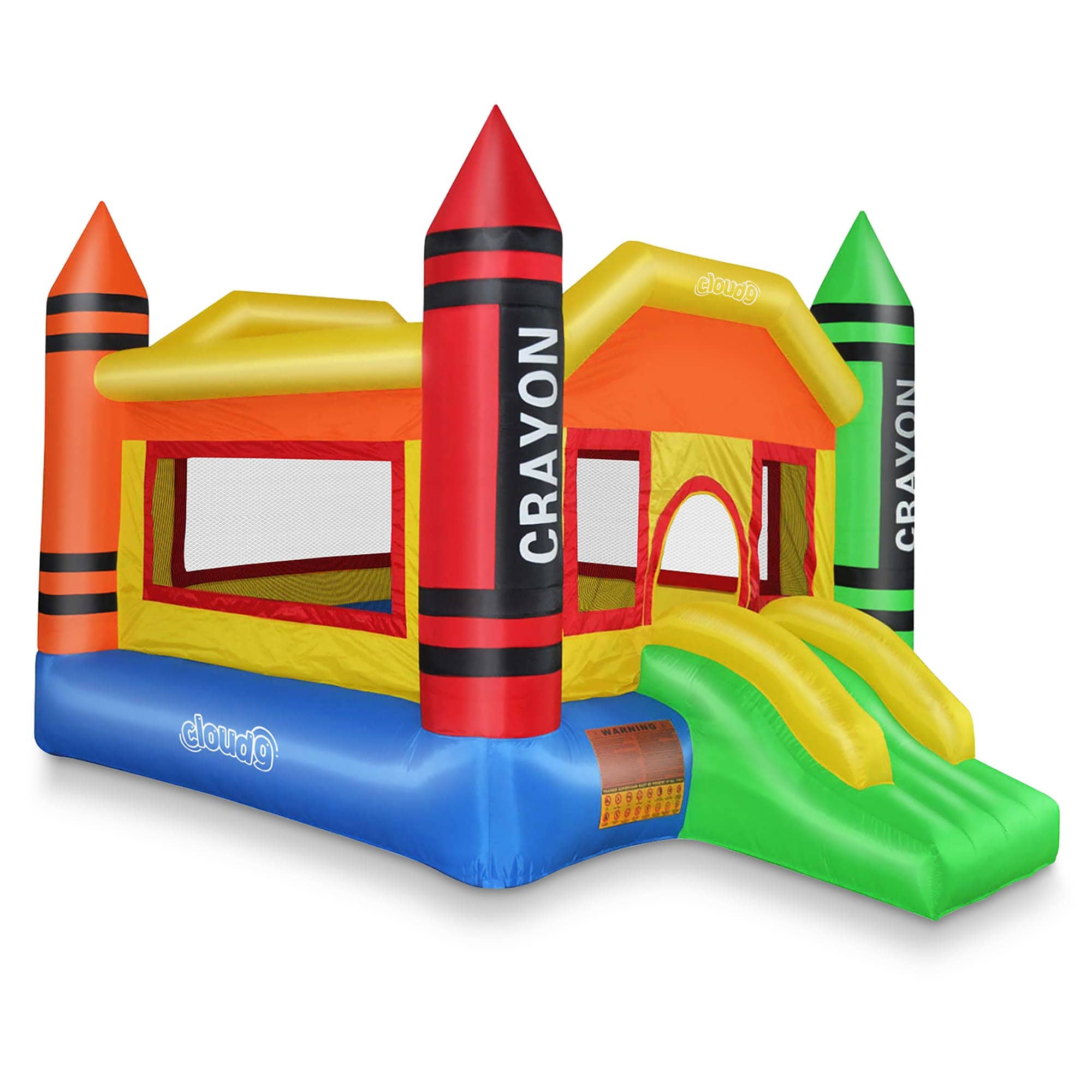Cloud 9 INFLATE-R-64S-ONLY Mini-Crayon Bounce House