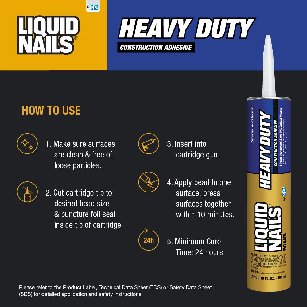 LIQUID NAILS LN-901 Construction-Adhesive - View #3