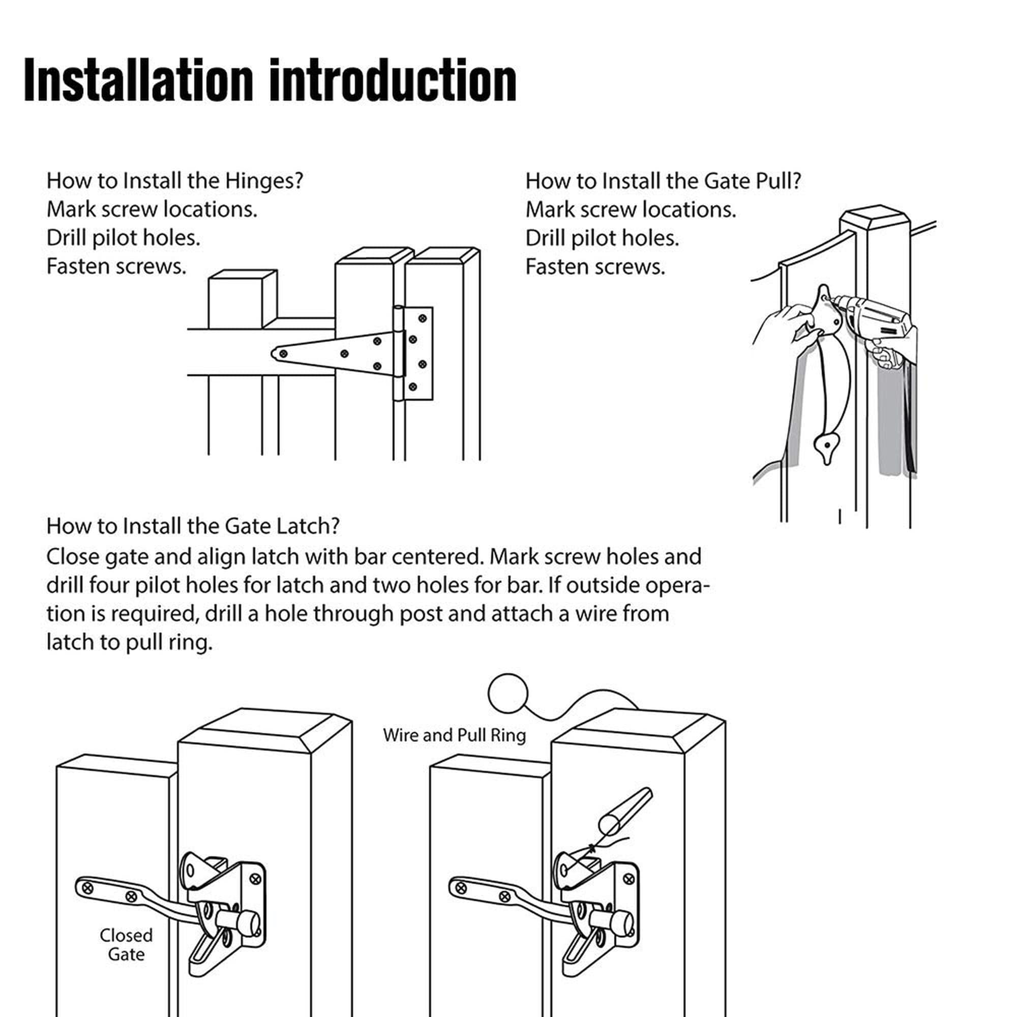 Numhew NHWILL47571 Gate-Hardware - View #7