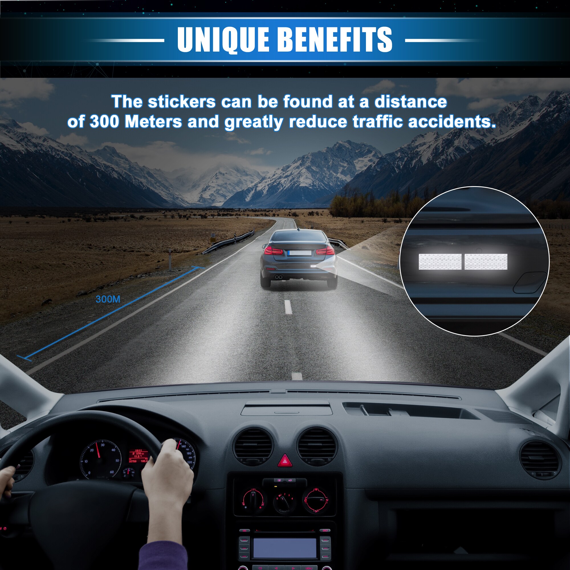Unique Bargains S25121800UX3064 Exterior-Car-Acc - View #3