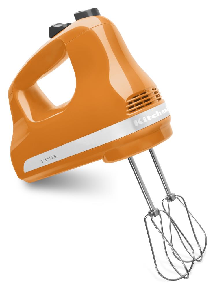 Kalorik Cordless Rechargeable Hand Mixer, Red - 5 Speeds, Wire