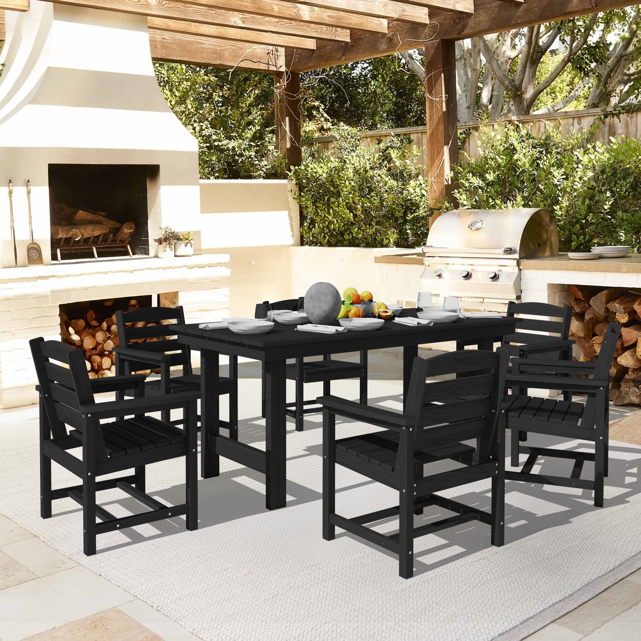 JEAREY PEJYCZY07-BK Patio-Dining-Sets - View #11