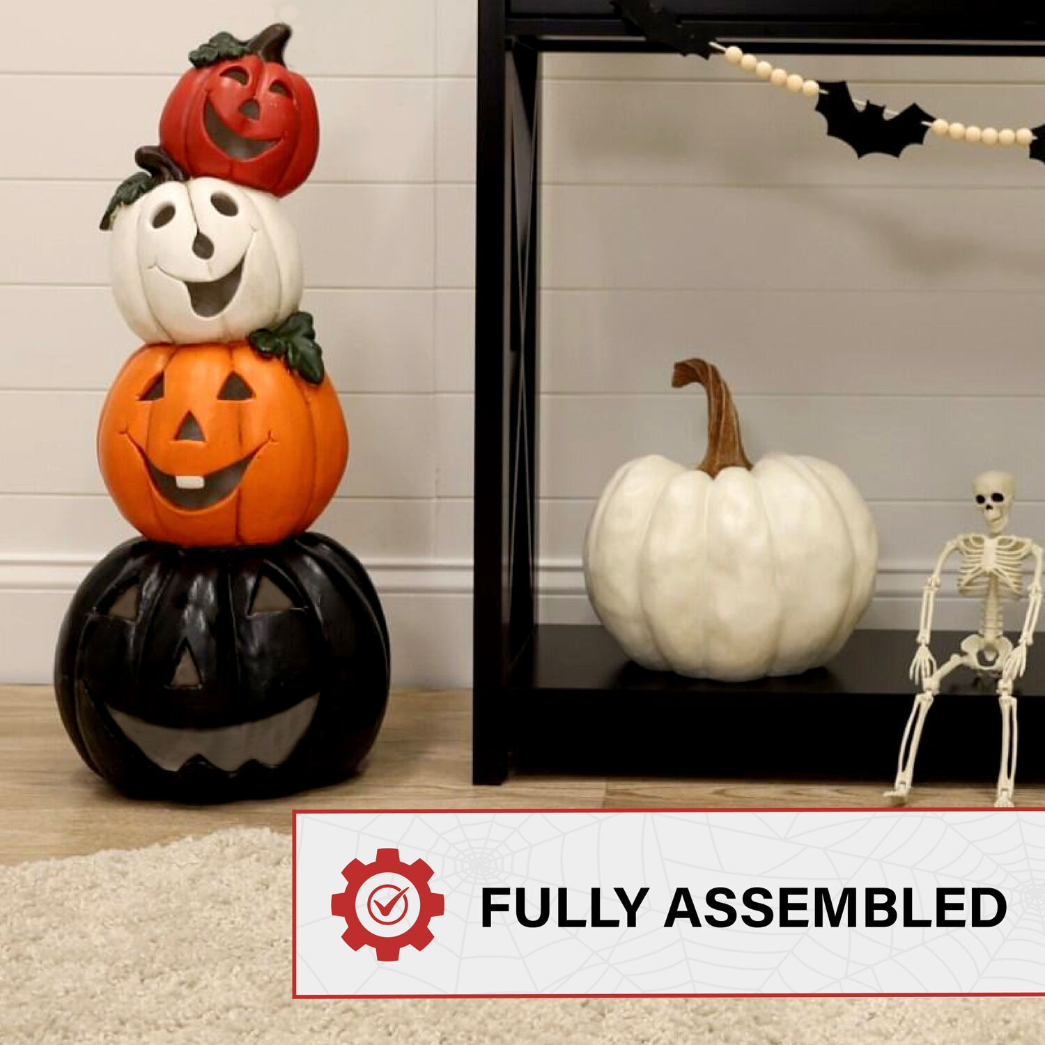 Haunted Hill Farm HHRS027-PMP0-MLT Outdoor-Halloween-Decor - View #4