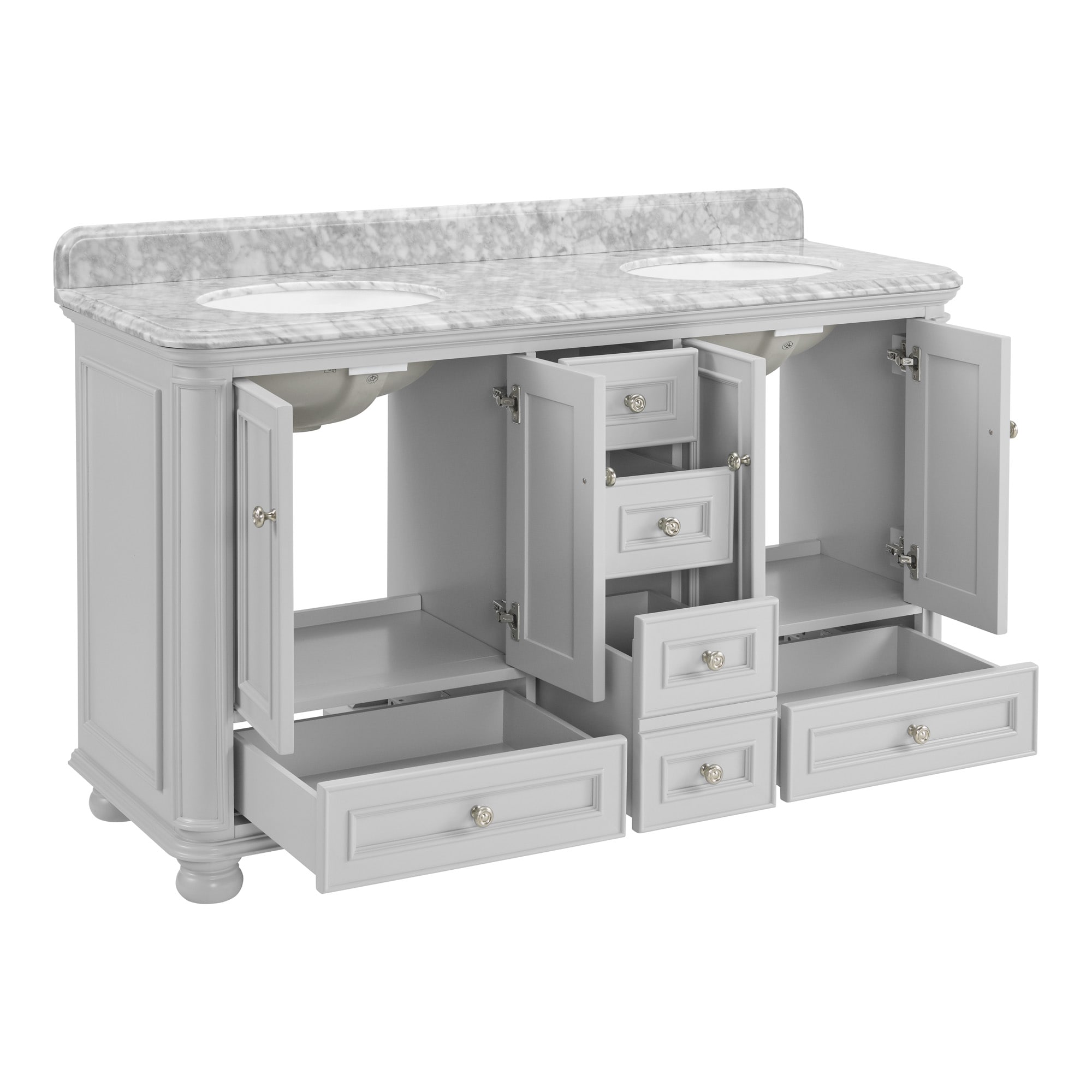 allen + roth 3116VA-60-242-900L Bath-Vanity-Combo - View #4