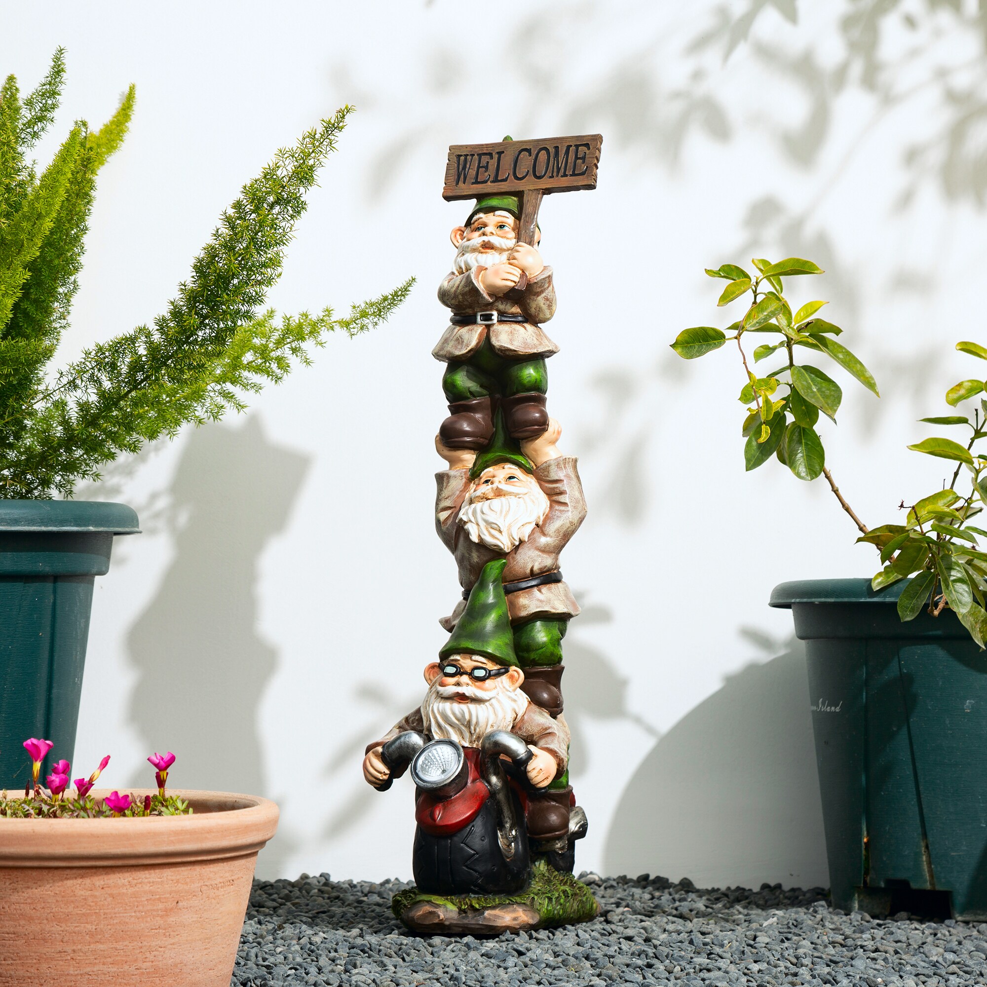 Glitzhome 2025400022 Garden-Statue - View #7