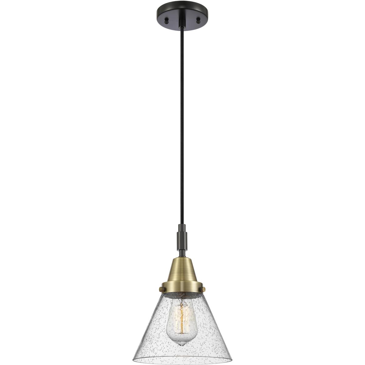 Innovations Lighting 2857085 447-1P-BAB-G44 Downtown Urban Cone Mini Pendant