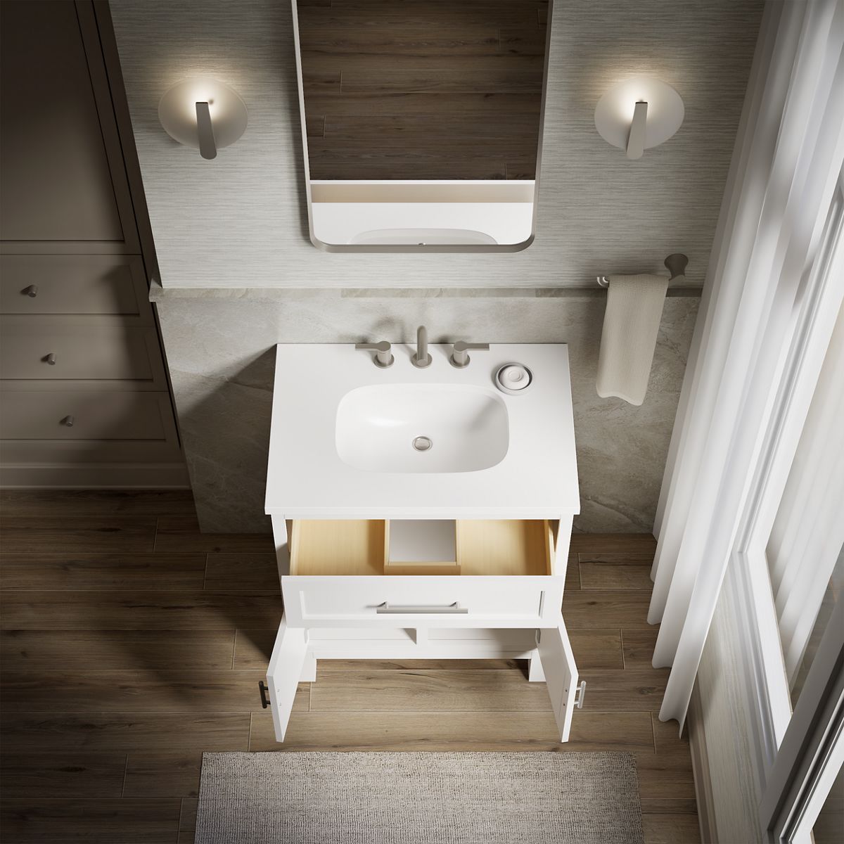 KOHLER 28380-ASB-0 Bath-Vanity-Combo - View #4