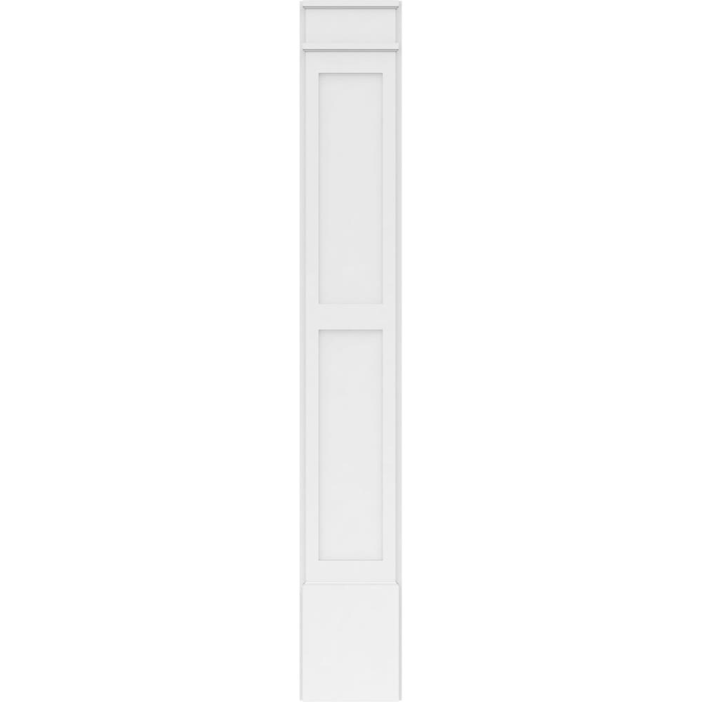 Ekena Millwork PILP12X082DFP02-2 Entry-Door-Casing-Accents - View #3