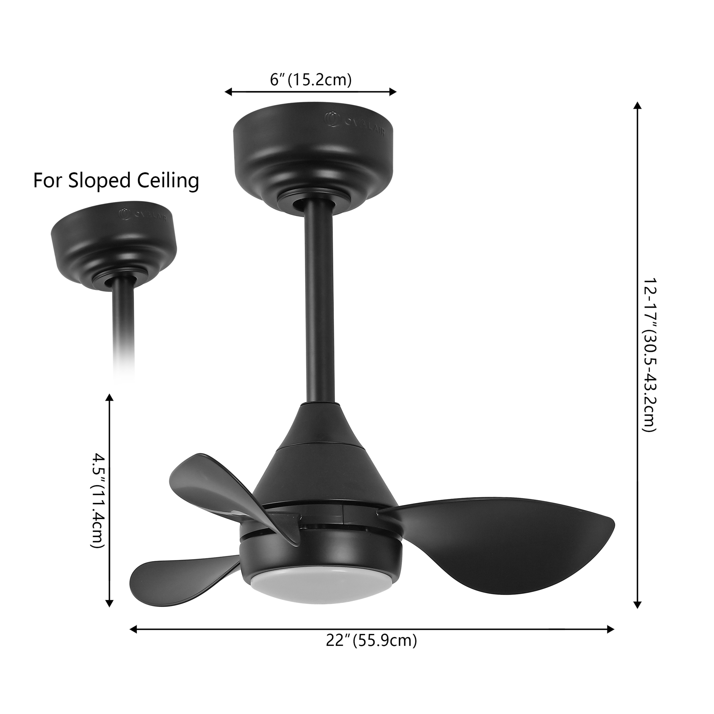OVAL AIR AIR8000A Ceiling-Fans - View #6