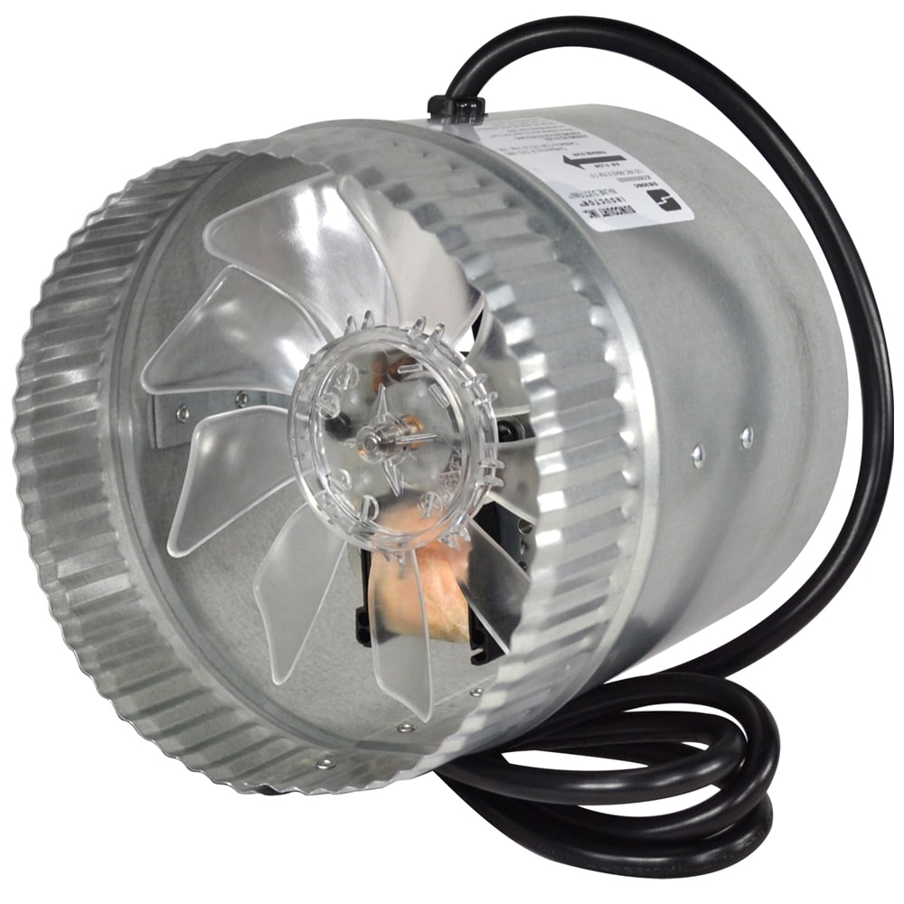 In-line Dryer Booster Fan With 1 Inlet, Exhaust Fans