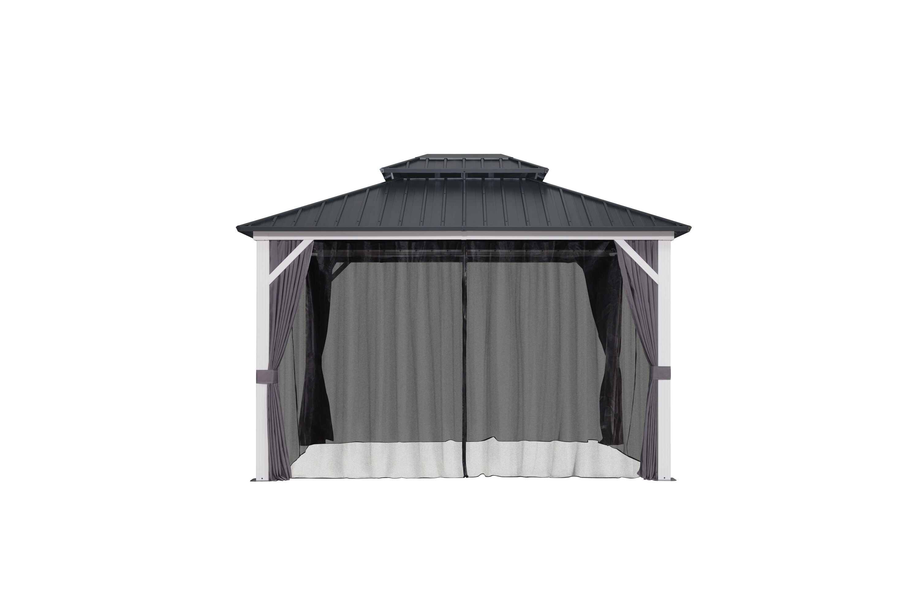 PURPLE LEAF LS02JJG1012 Wood-Resin-Gazebos - View #2