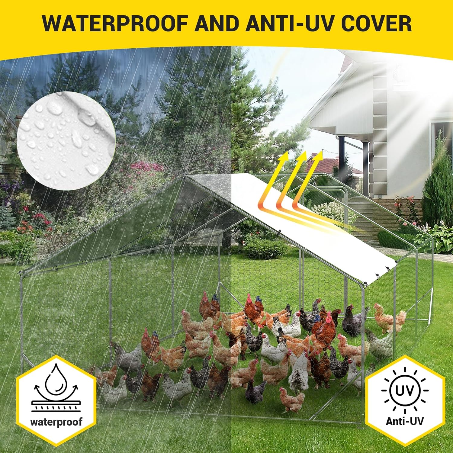 Qeetex WLS-PHO-33LAVUQ5 Chicken-Coops-Rabbit-Hutches - View #10