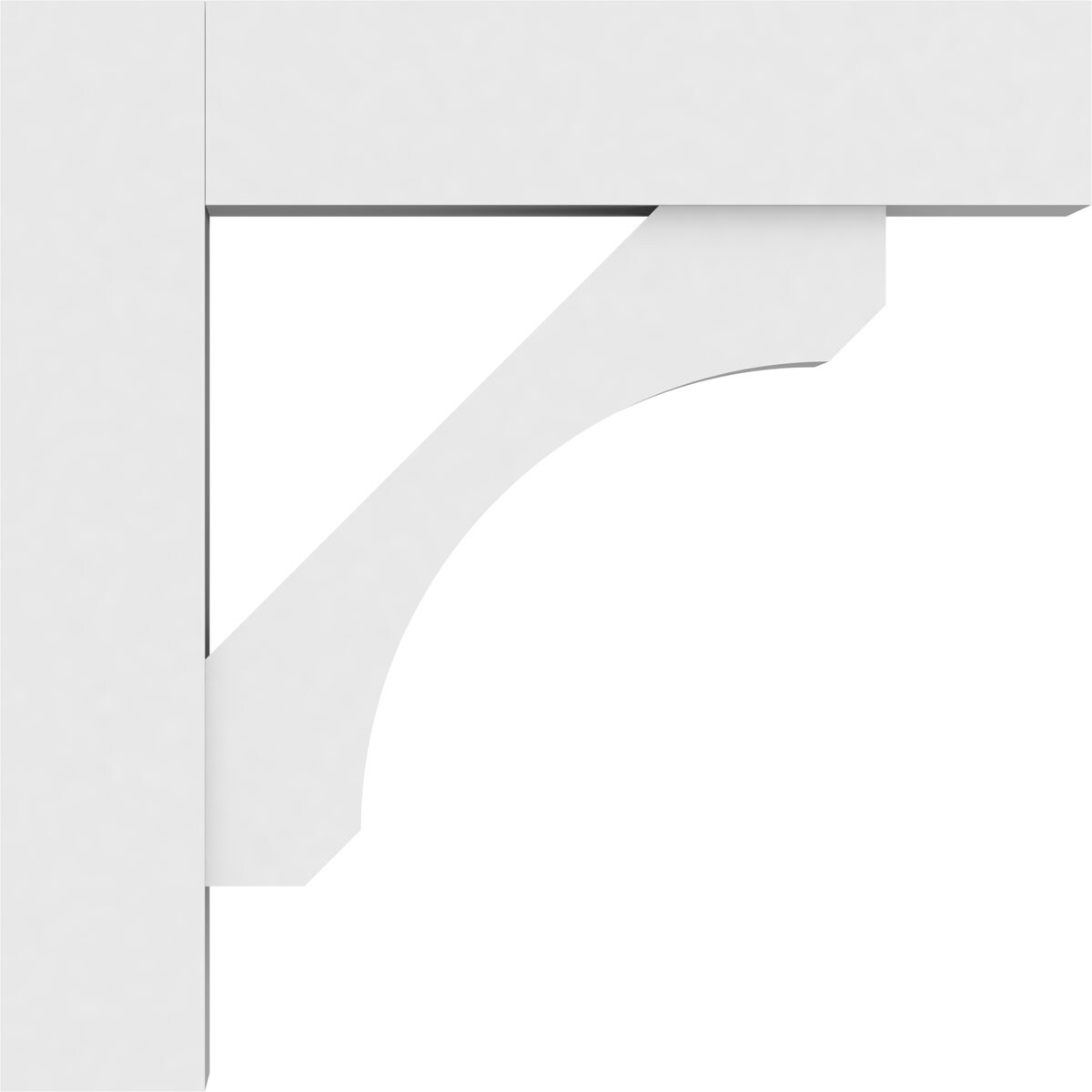 Ekena Millwork BKTP05X24X24LEC05 Exterior-Brackets-Braces - View #3