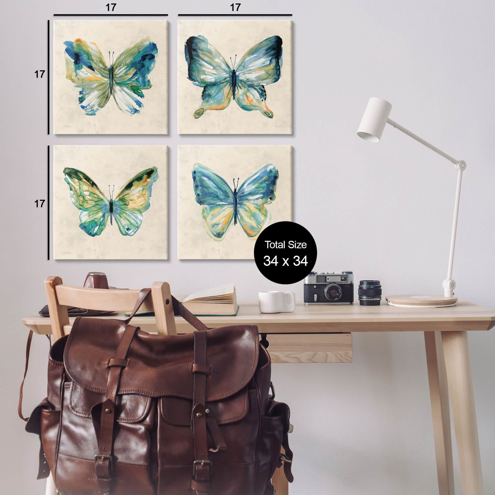 Stupell Industries A4-257-CN-4PC-17X17 Wall-Art - View #2