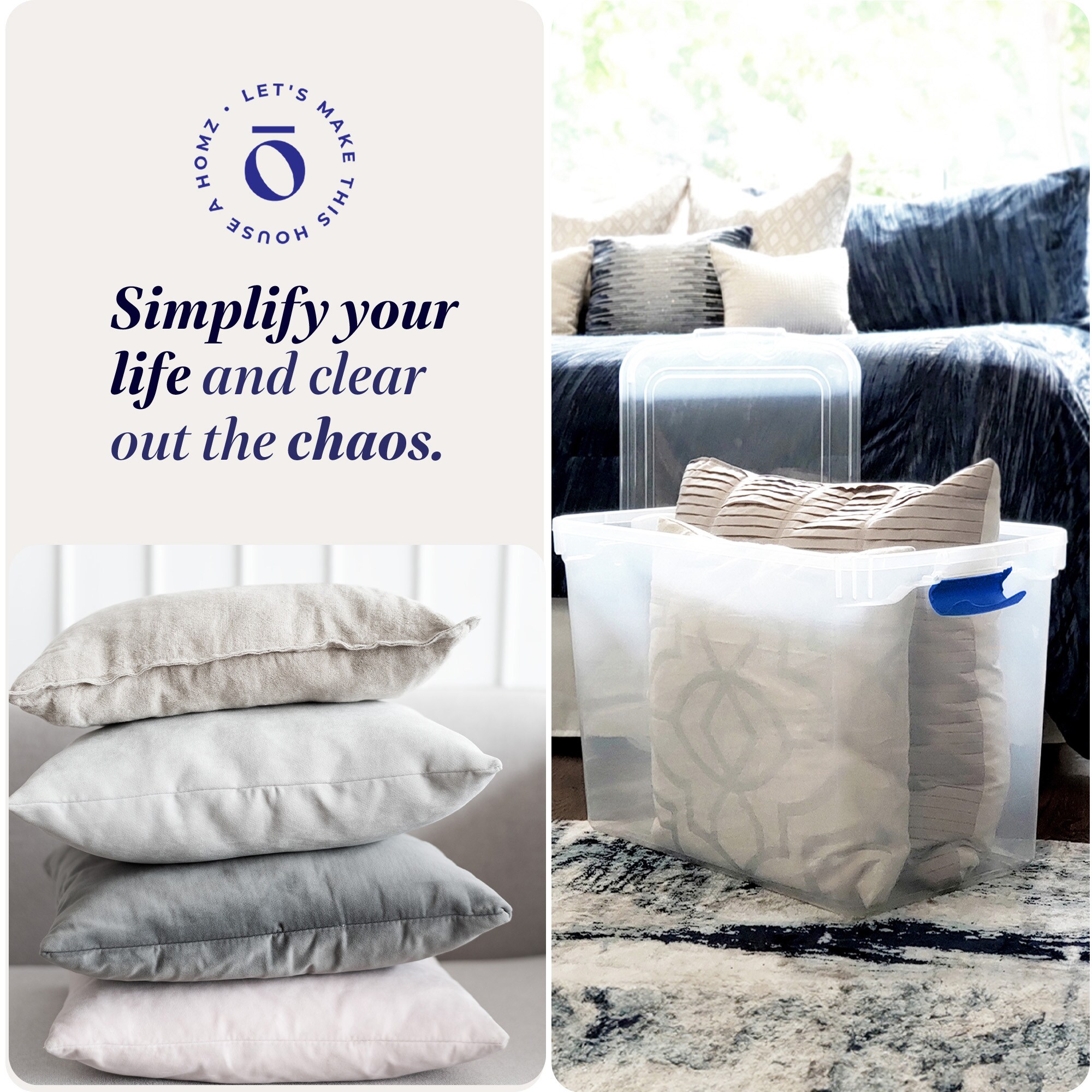 Homz Products 294053 Bins-Baskets - View #5