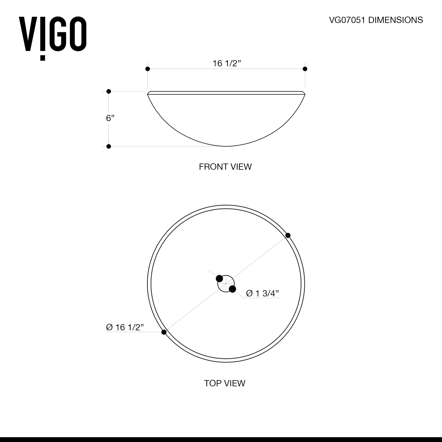 VIGO VGT1058 Bath-Sink - View #9