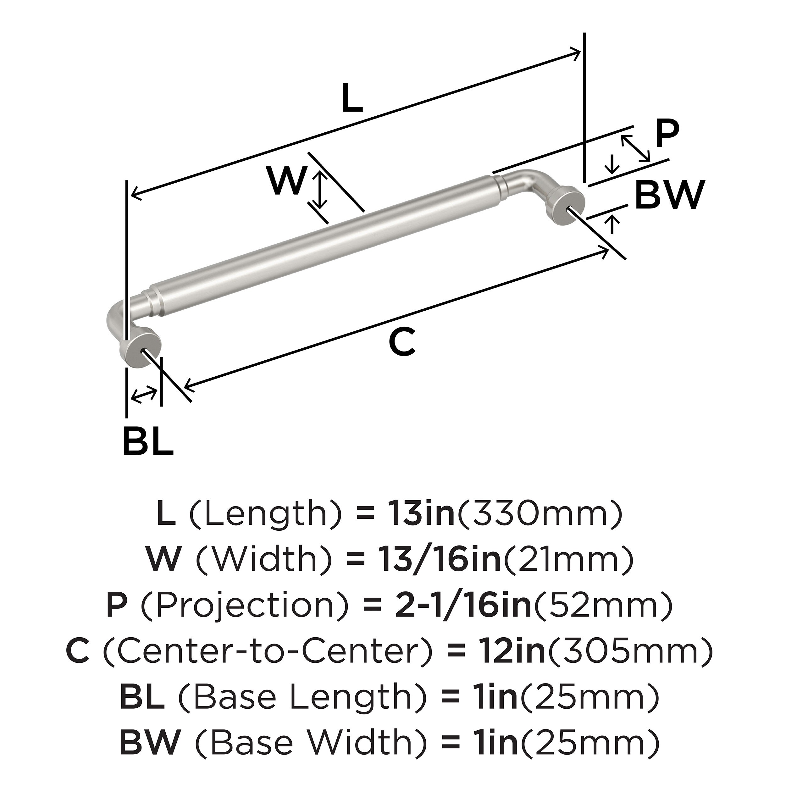 Amerock BP37669G10 Cabinet-Pulls - View #4