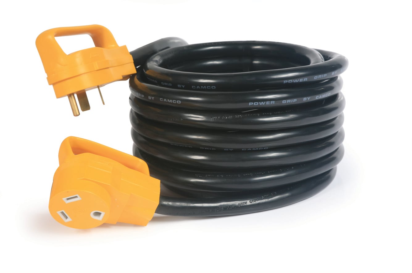 Southwire 30 ft. 10/3 STW 30-Amp RV Power Extension Cord with