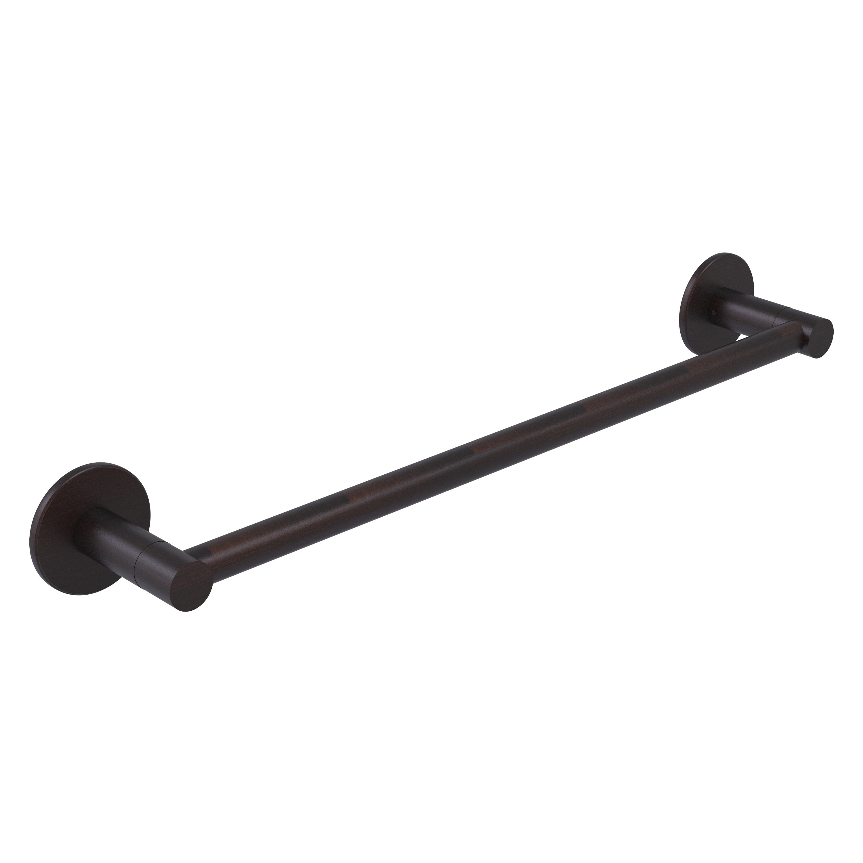 Allied Brass FR-41/18-VB Fresno 18-in Venetian Bronze Wall mount Single Towel Bar