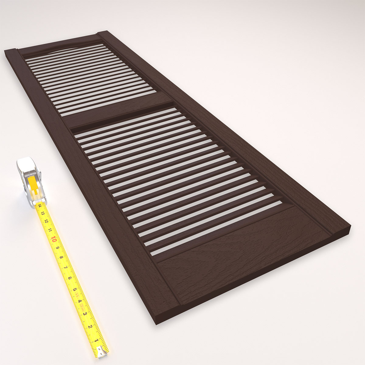 Ekena Millwork LL1C12X02400FB Exterior-Shutters - View #7
