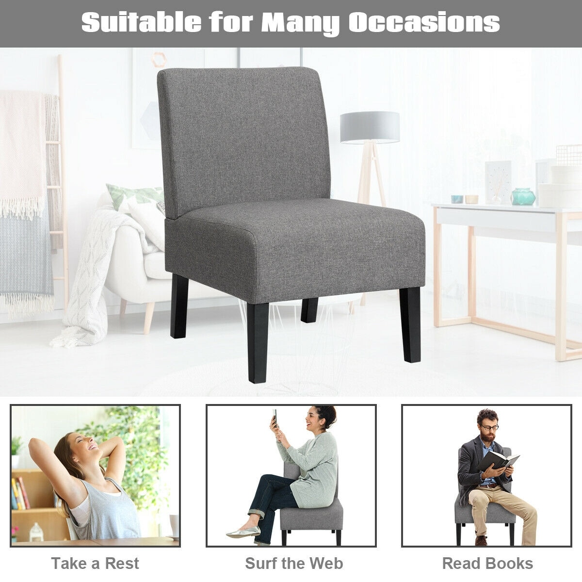 CASAINC WF-HW64435GR-LA chairs - View #4