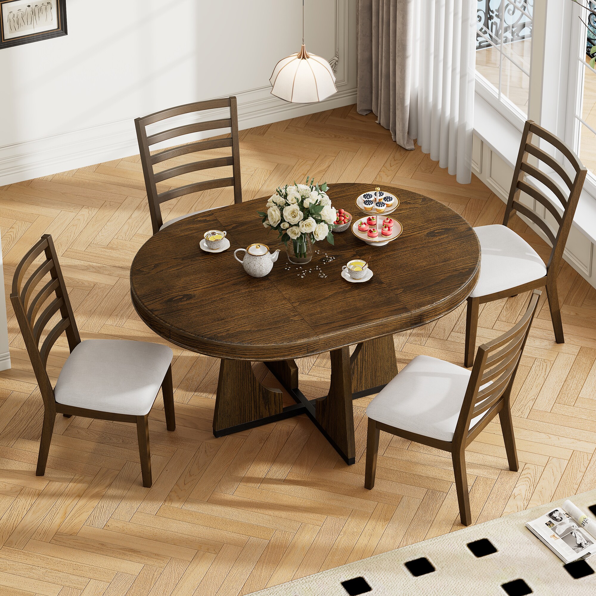 LUXEYARD DS-X-316DINTB207 Dining-Tables - View #3