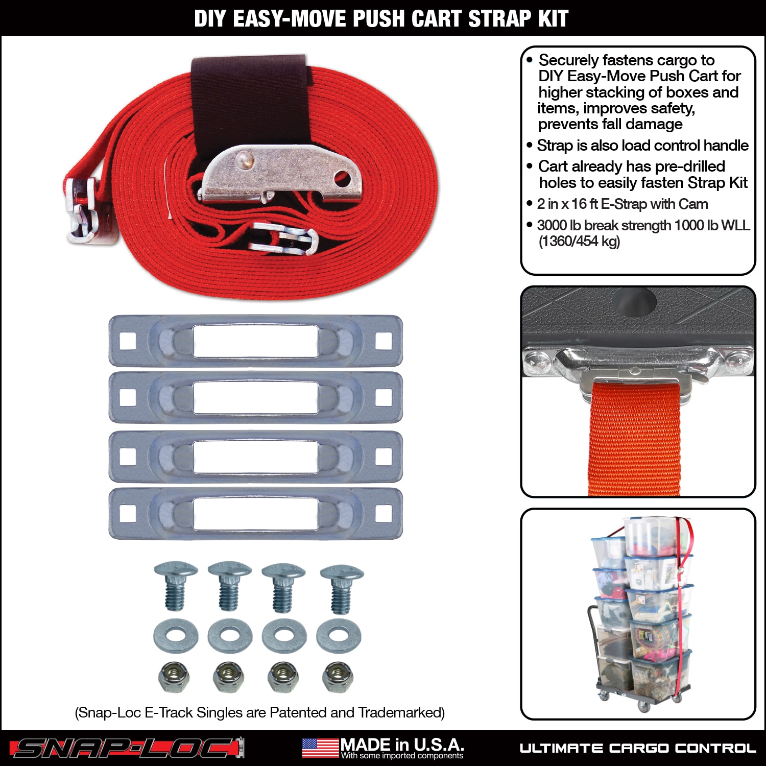 Snap-Loc SLCCSK Moving-Straps - View #2