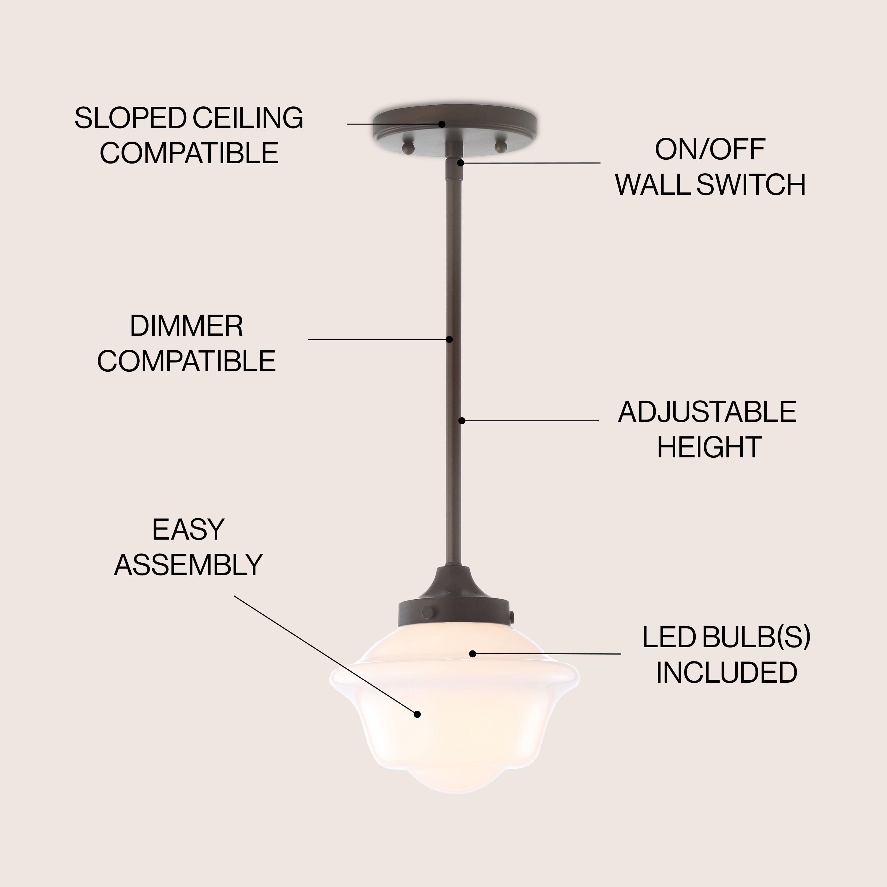 JONATHAN  Y JYL3516C Pendant-Lights - View #3