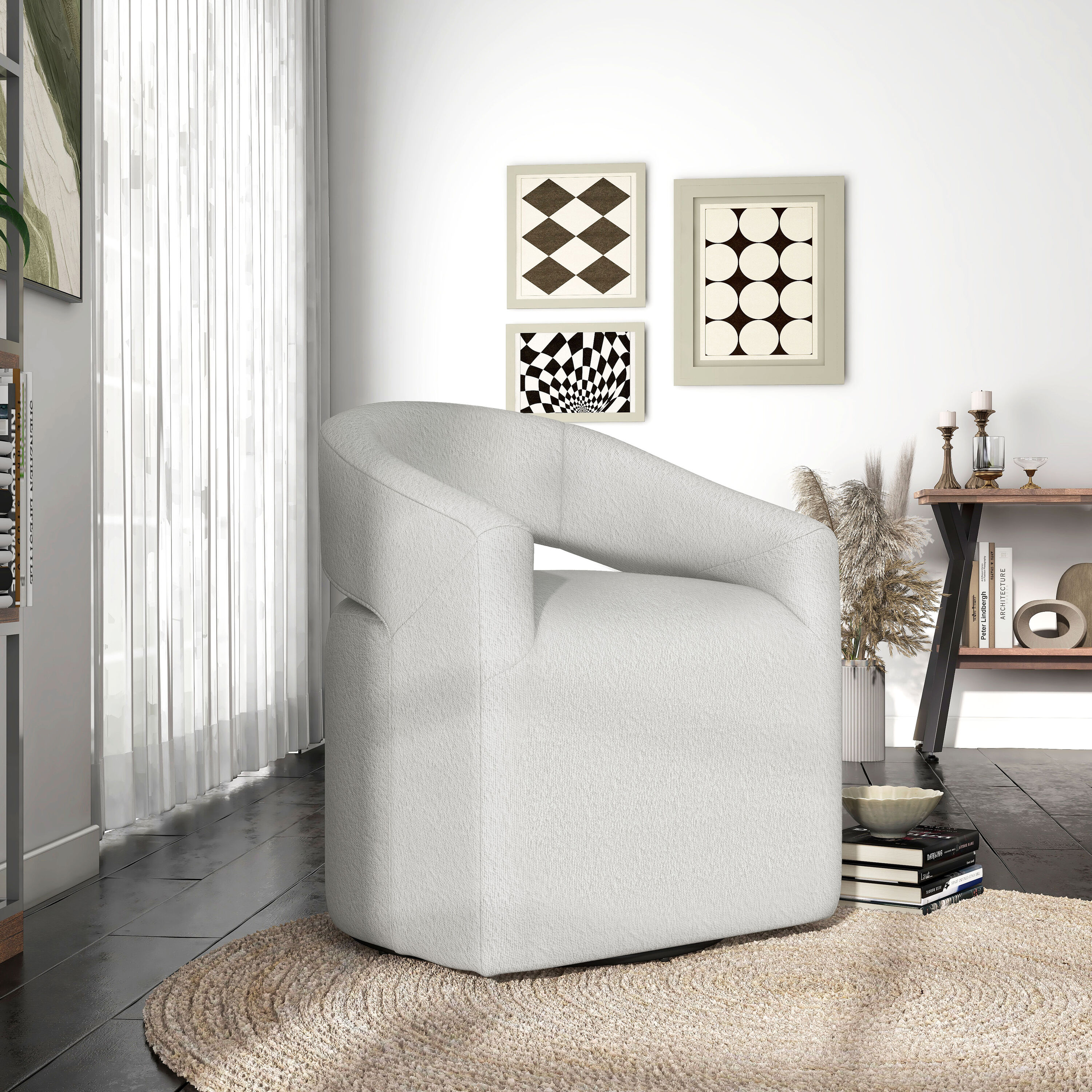 Furniture of America IDF-AC429WH chairs - View #3