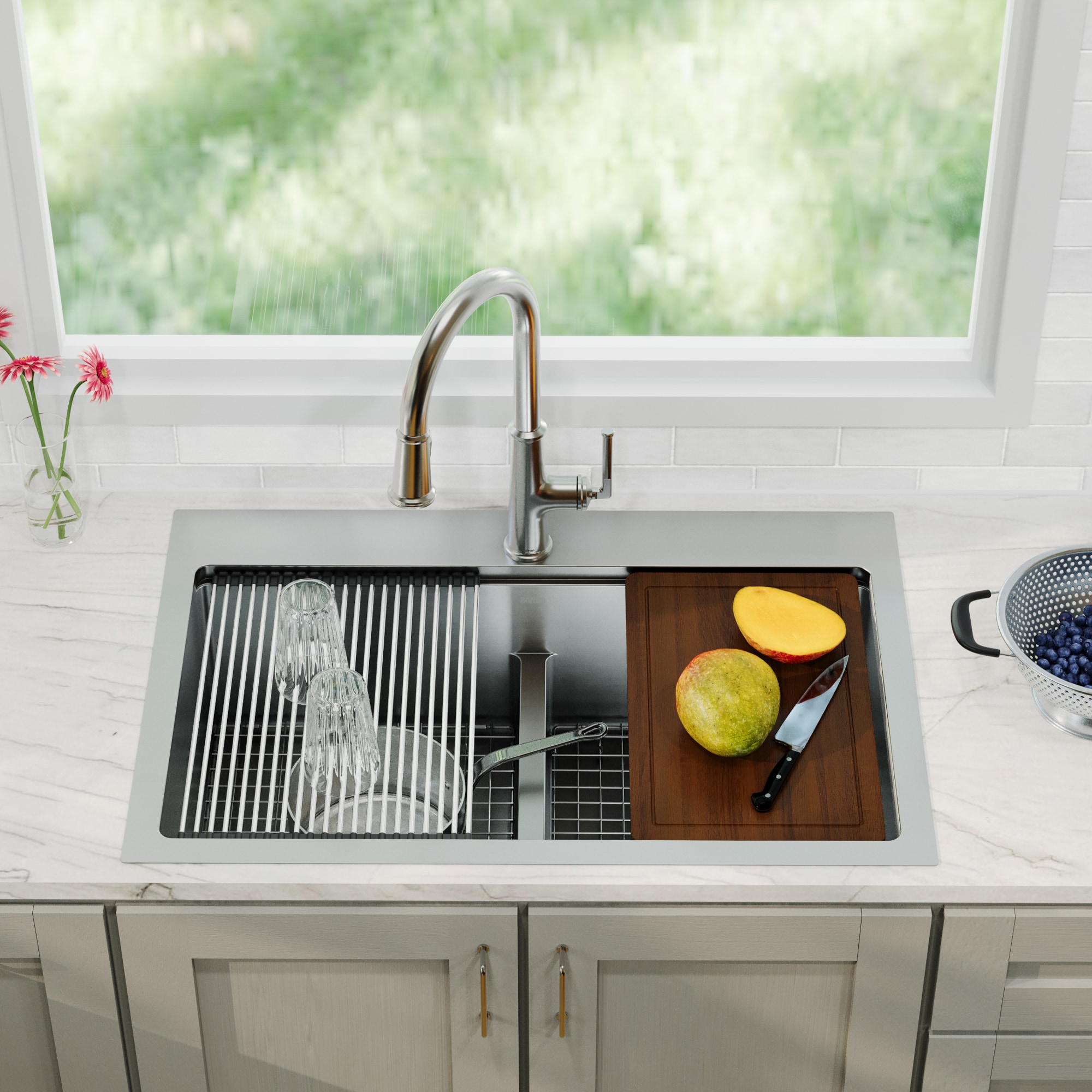 Karran WST-28-PK1 Kitchen-Sinks - View #3