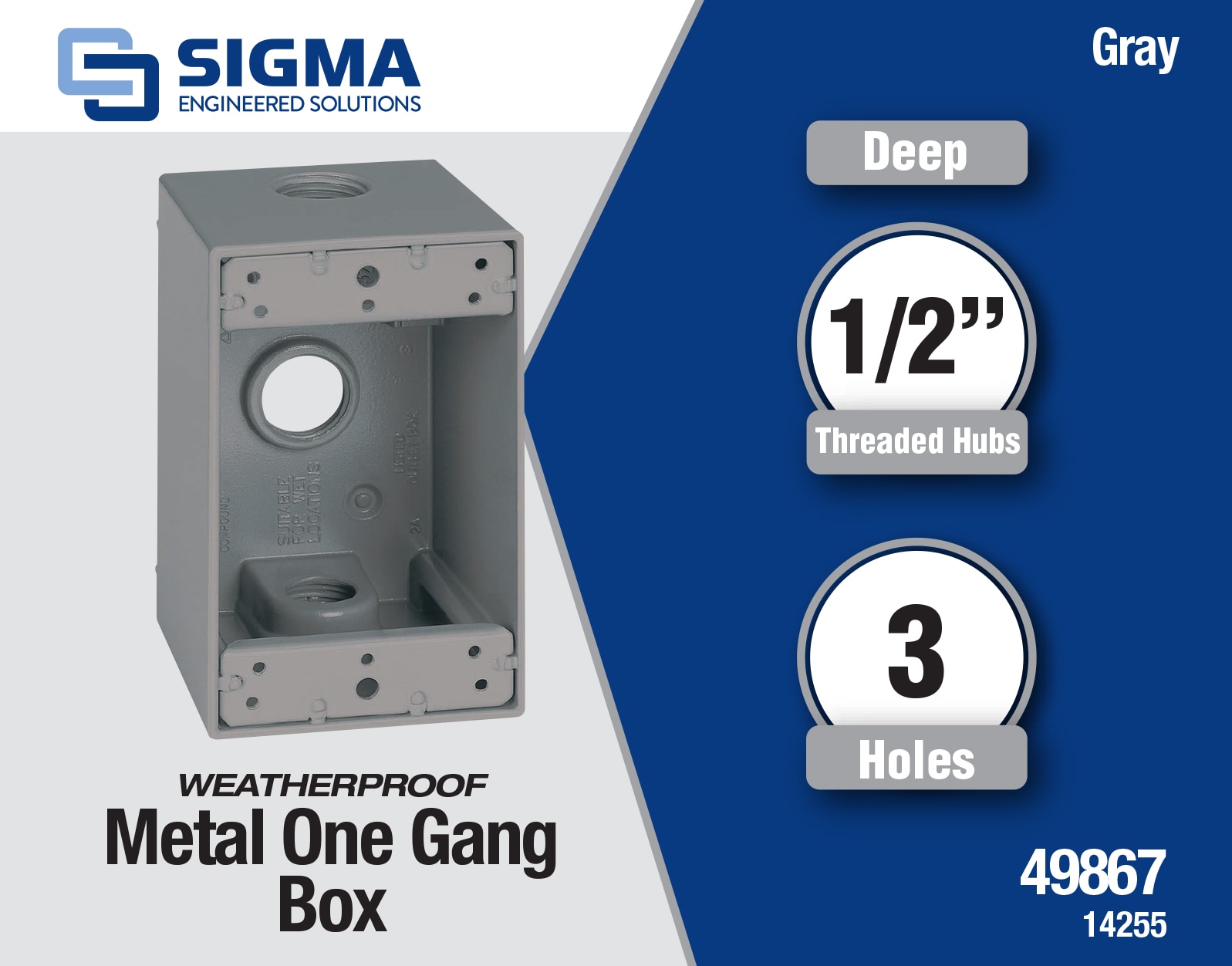 Sigma Engineered Solutions 14255 Electrical-Box - View #4